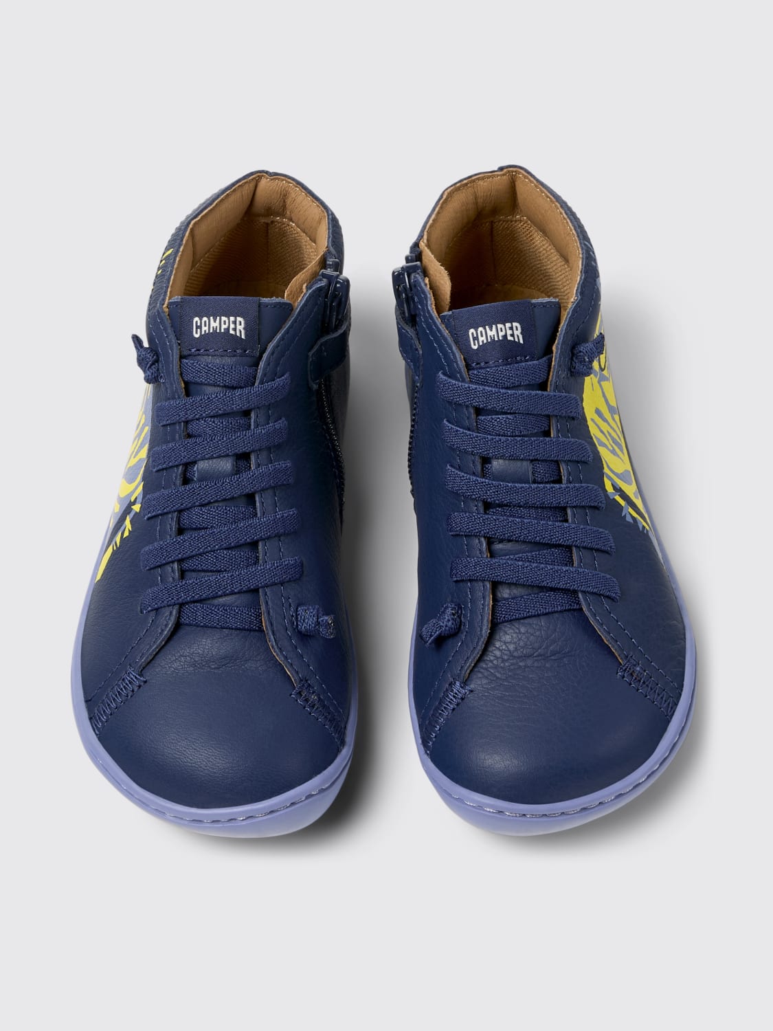 CAMPER ZAPATILLAS: Zapatos niños Camper, Azul Oscuro - Img 4