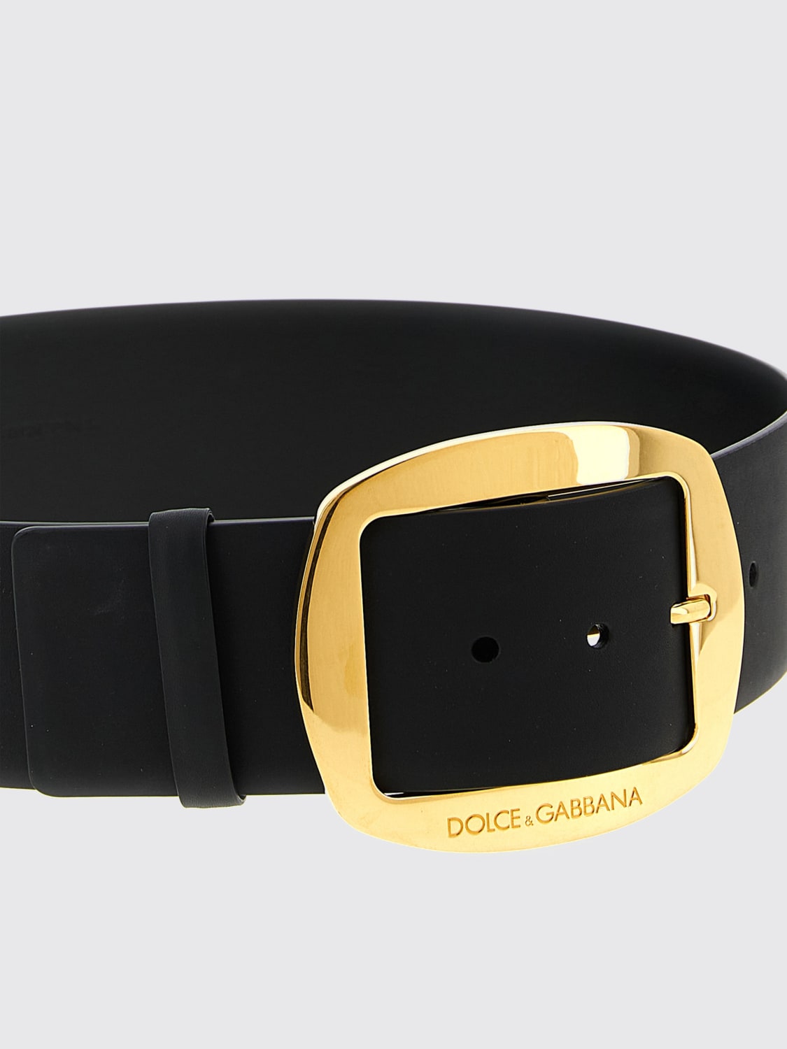 DOLCE & GABBANA BELT: Belt woman Dolce & Gabbana, Black - Img 3