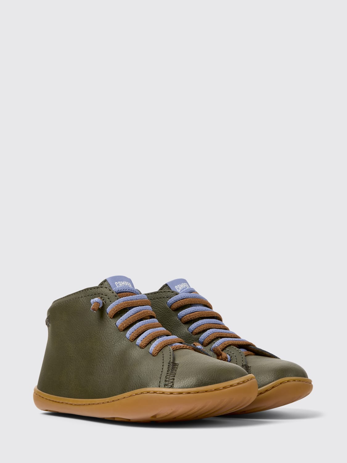 CAMPER 运动鞋: 鞋履 儿童 Camper, 绿色 - Img 2