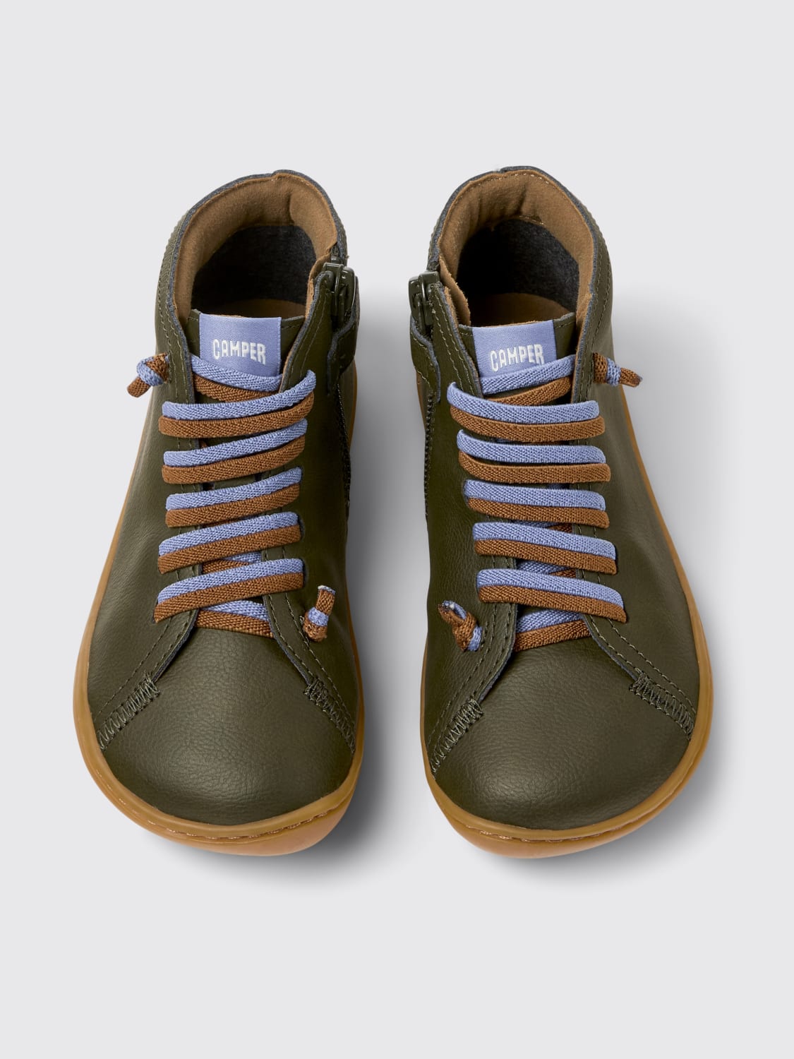 CAMPER 运动鞋: 鞋履 儿童 Camper, 绿色 - Img 4