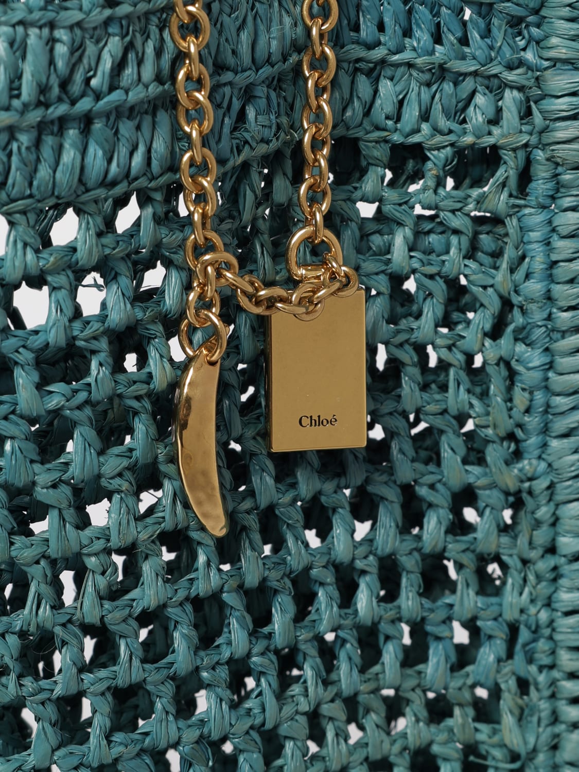 CHLOÉ SHOULDER BAG: Handbag woman ChloÉ, Blue - Img 4