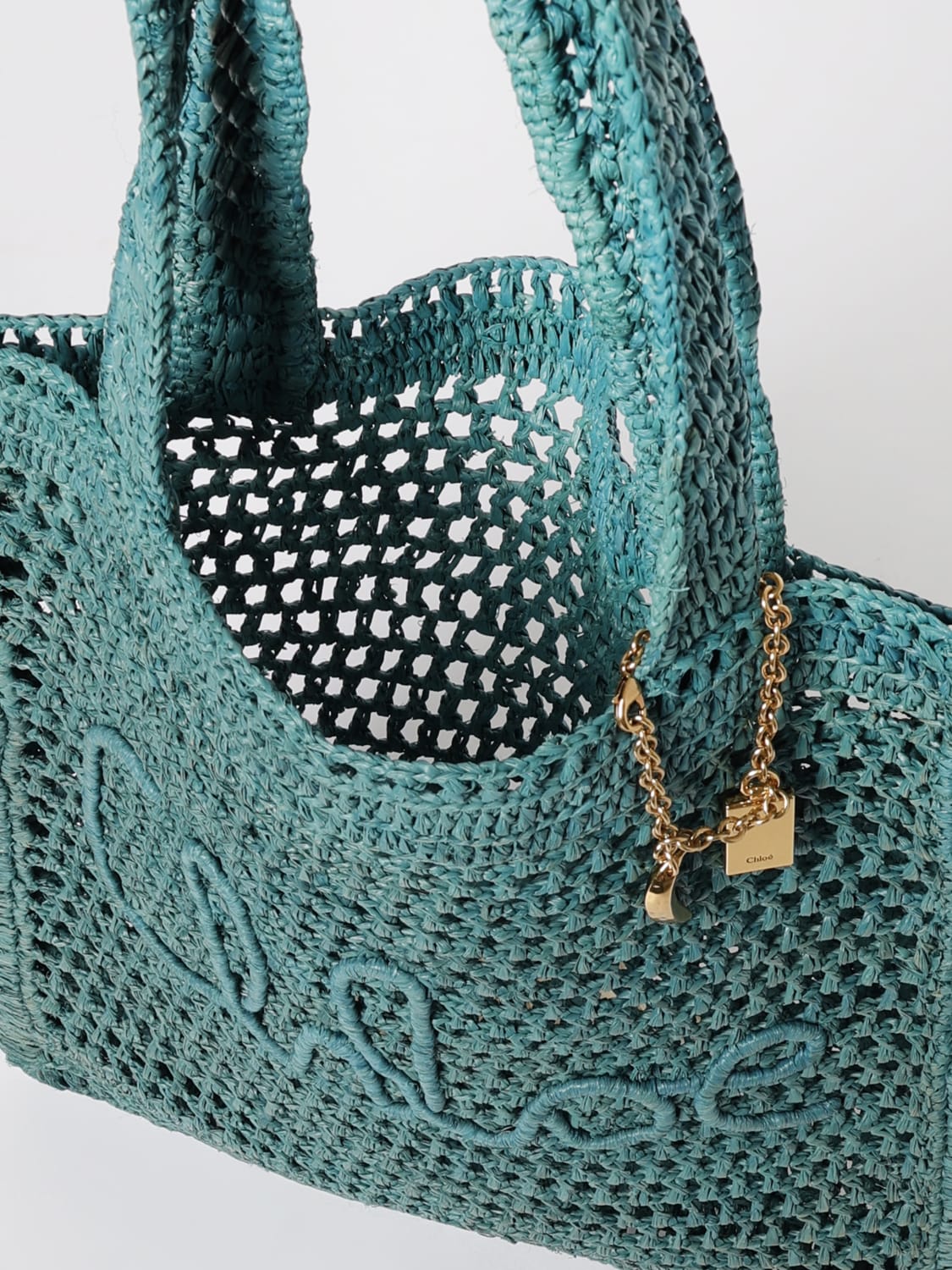 CHLOÉ SHOULDER BAG: Handbag woman ChloÉ, Blue - Img 5