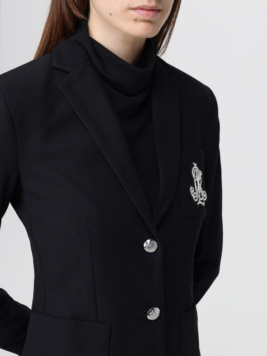 POLO RALPH LAUREN КУРТКА: Блейзер Женское Polo Ralph Lauren, Черный - Img 4