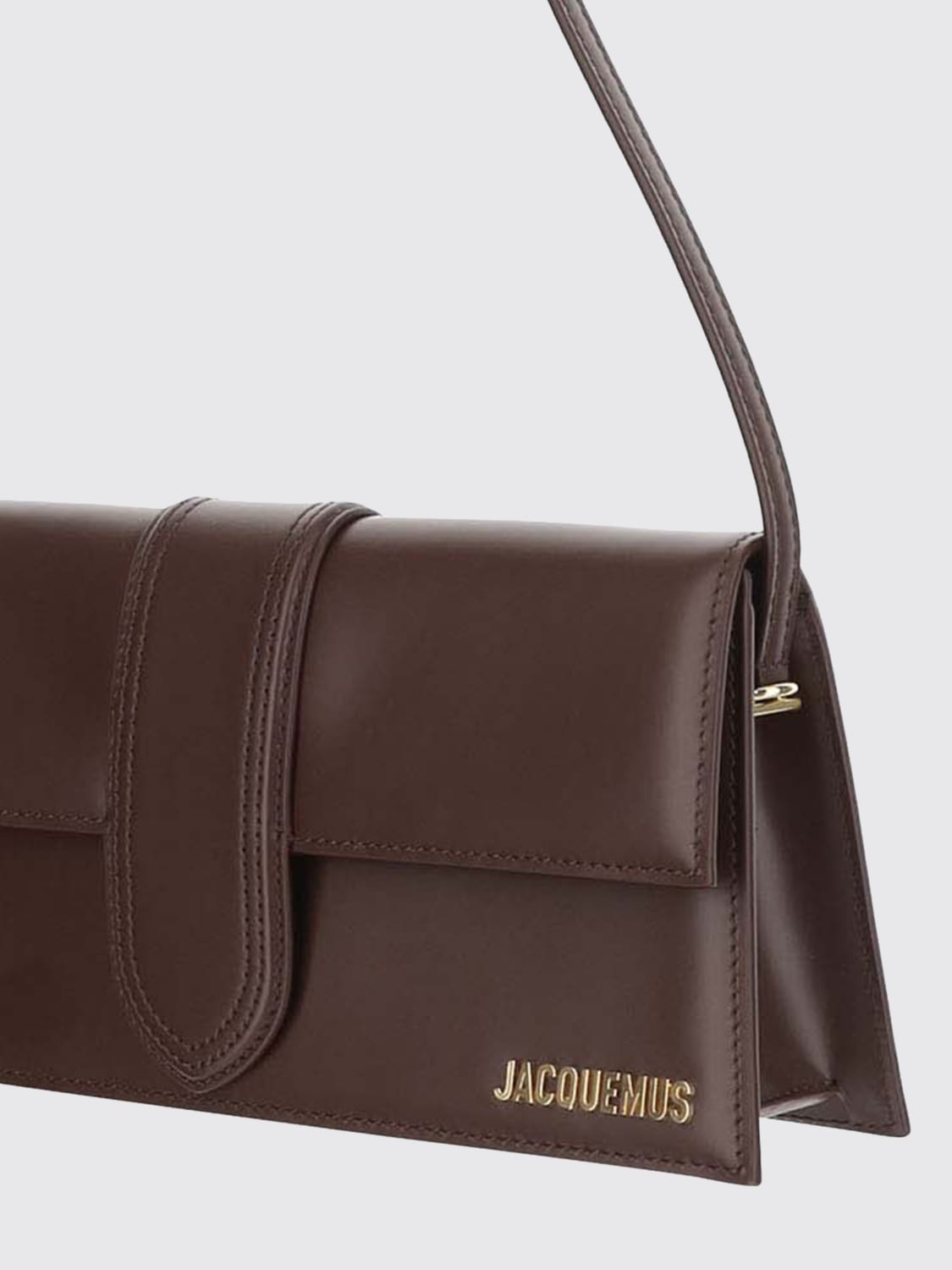 JACQUEMUS SAC PORTÉ ÉPAULE: Sac porté épaule femme Jacquemus, Marron - Img 3