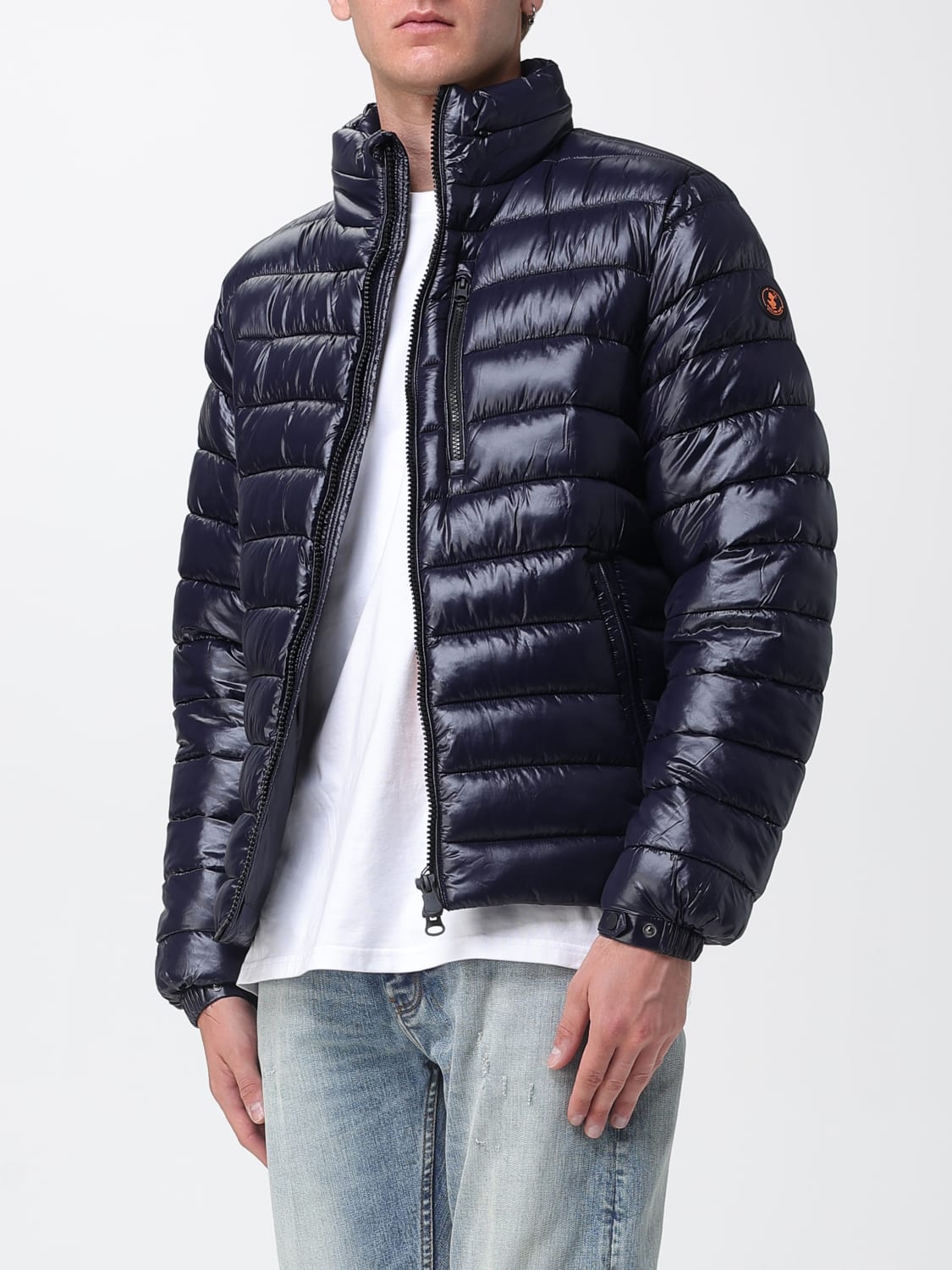 SAVE THE DUCK JACKET: Blazer men Save The Duck, Blue - Img 3