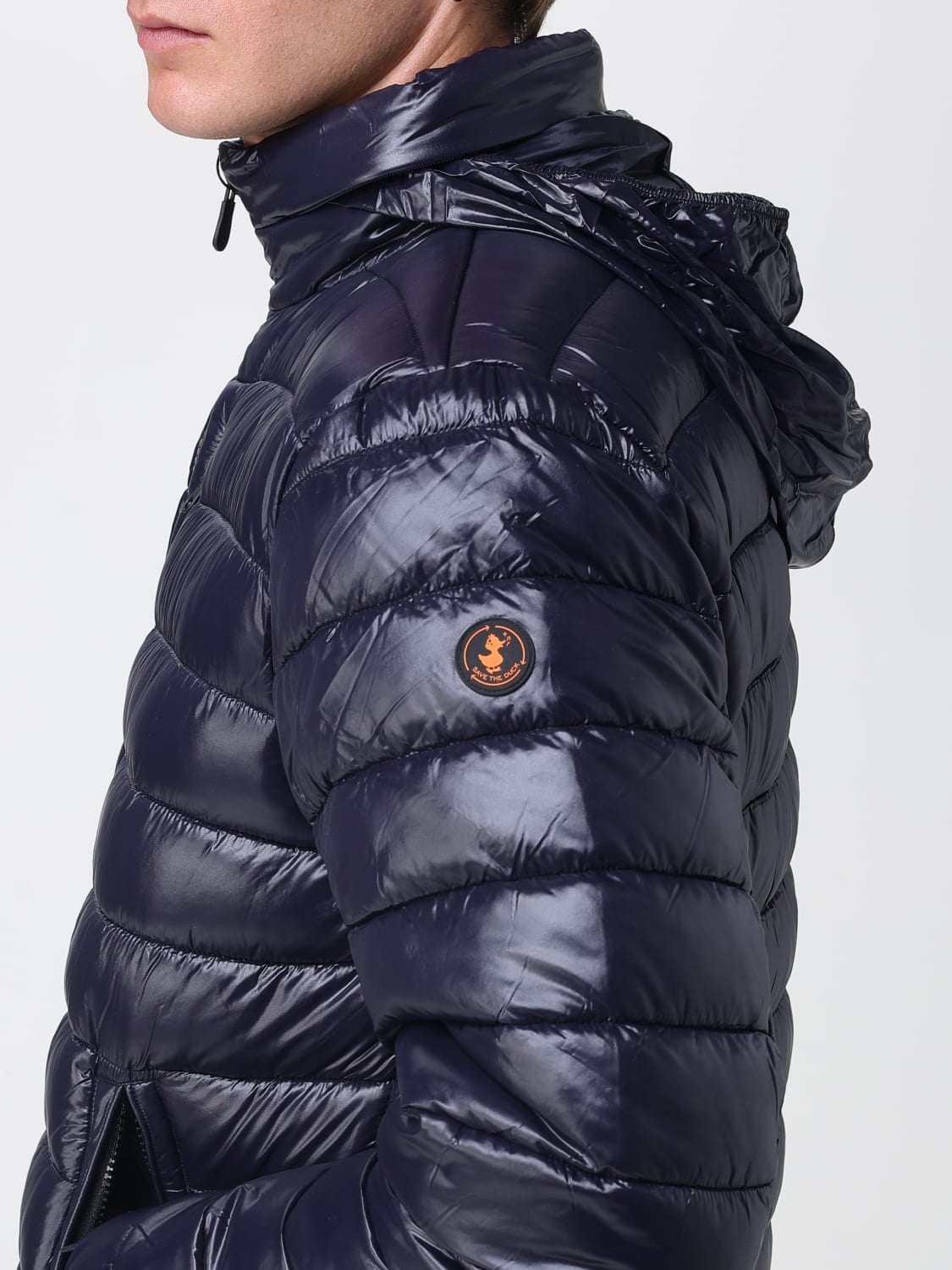 SAVE THE DUCK JACKET: Blazer men Save The Duck, Blue - Img 4