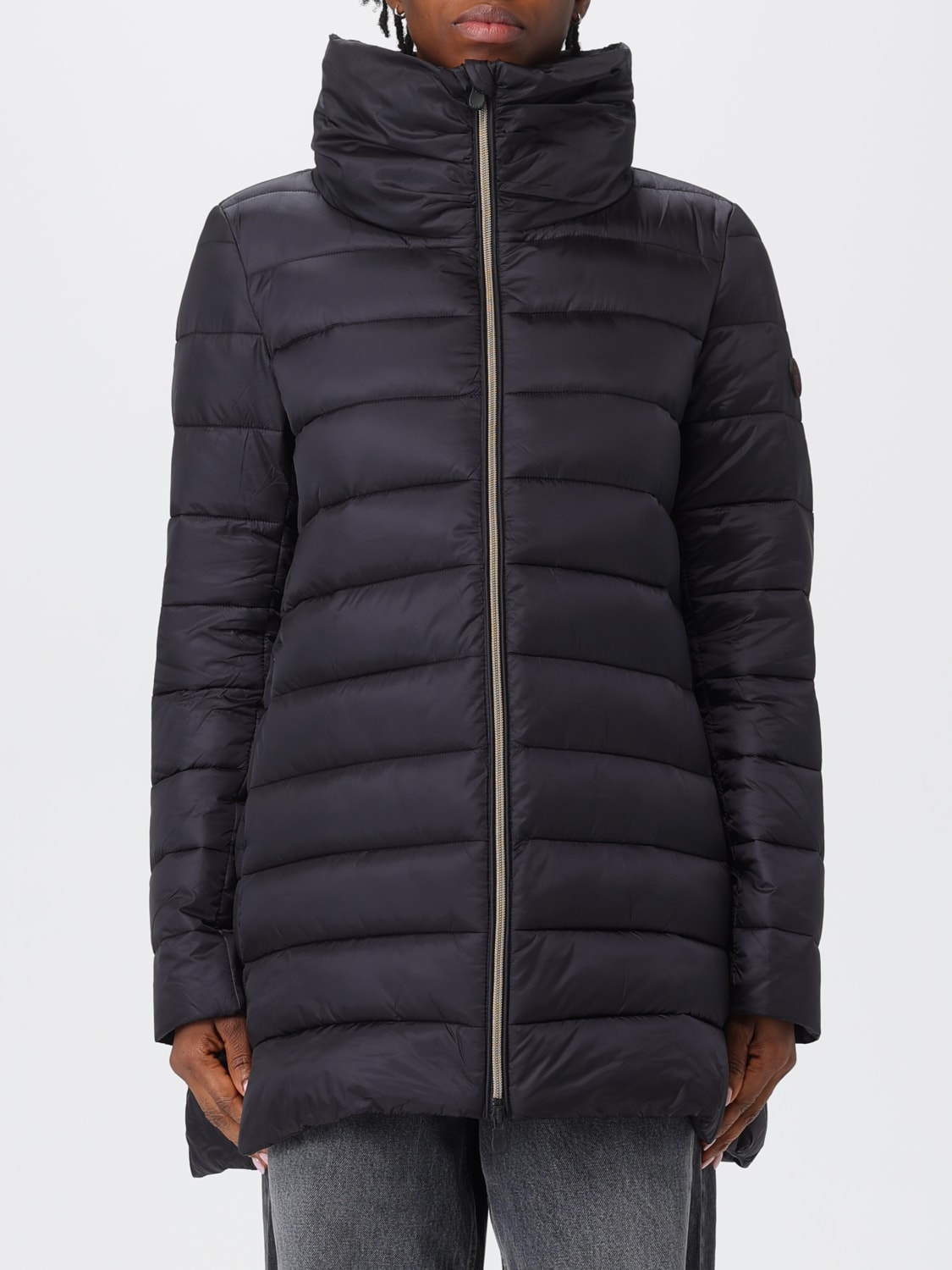 SAVE THE DUCK CHAQUETA: Abrigo mujer Save The Duck, Negro - Img 1