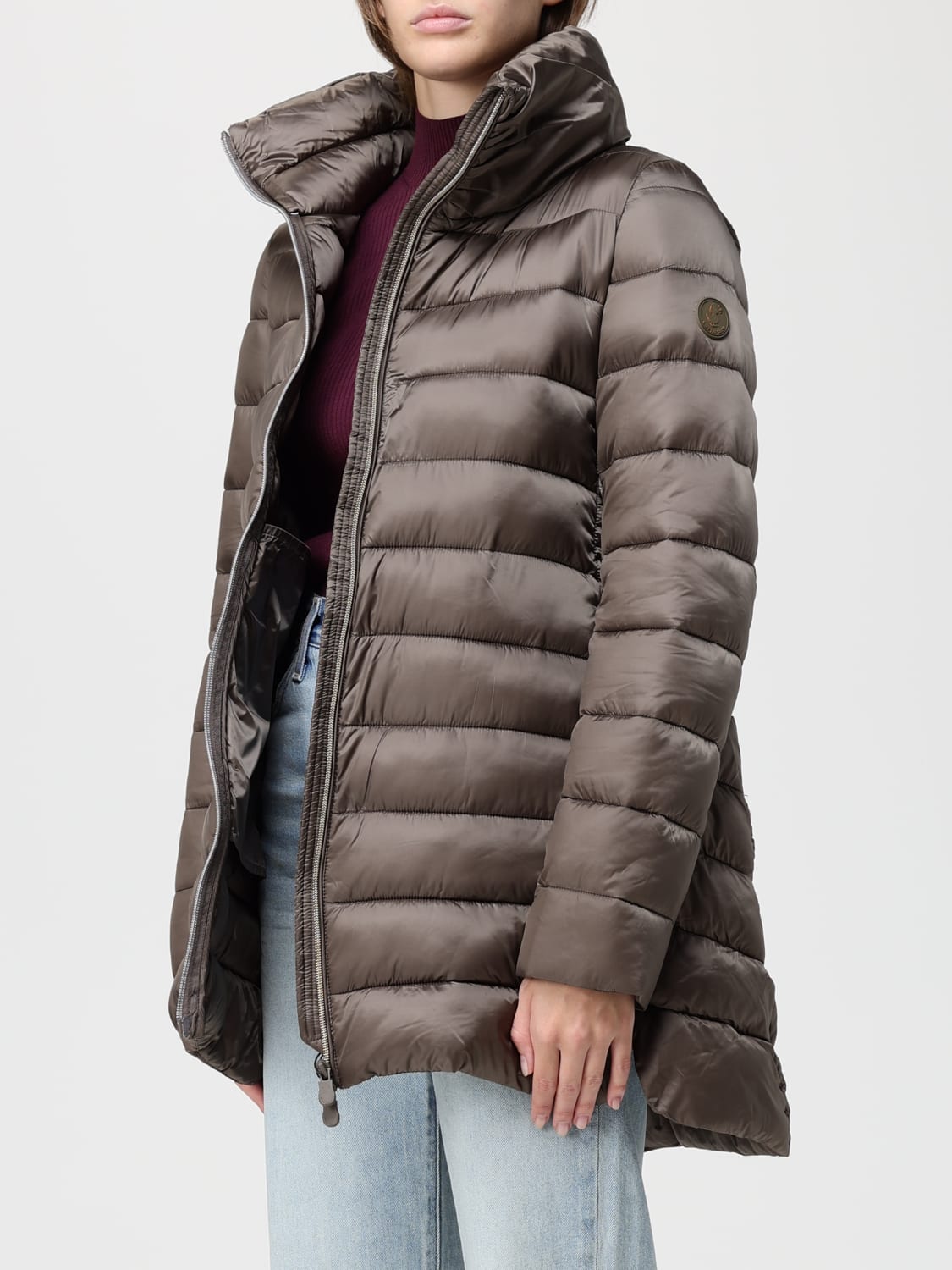 SAVE THE DUCK JACKE: Mantel damen Save The Duck, Grau 1 - Img 3