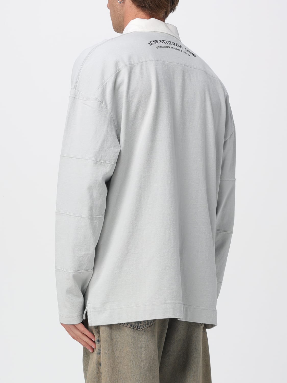 ACNE STUDIOS POLO: Polo herren Acne Studios, Grau - Img 3