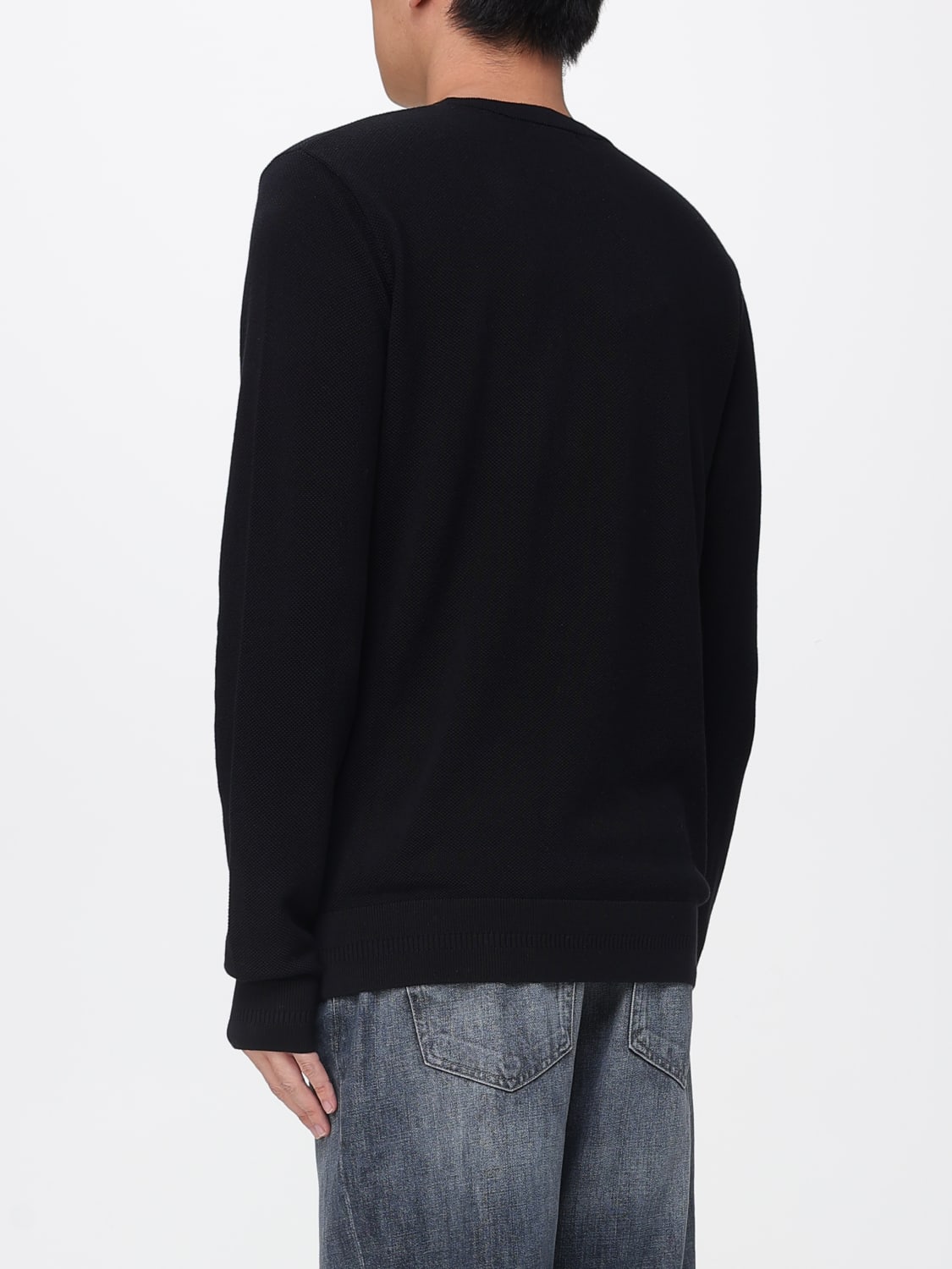 FRED PERRY SWEATER: Sweater men Fred Perry, Black - Img 2