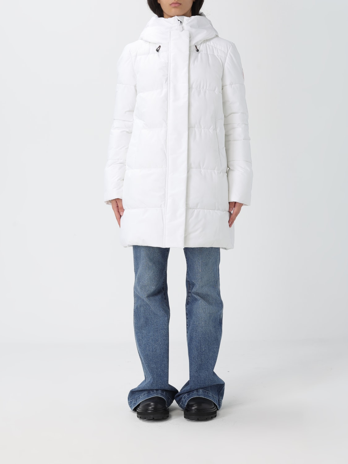 SAVE THE DUCK CHAQUETA: Abrigo mujer Save The Duck, Blanco - Img 1