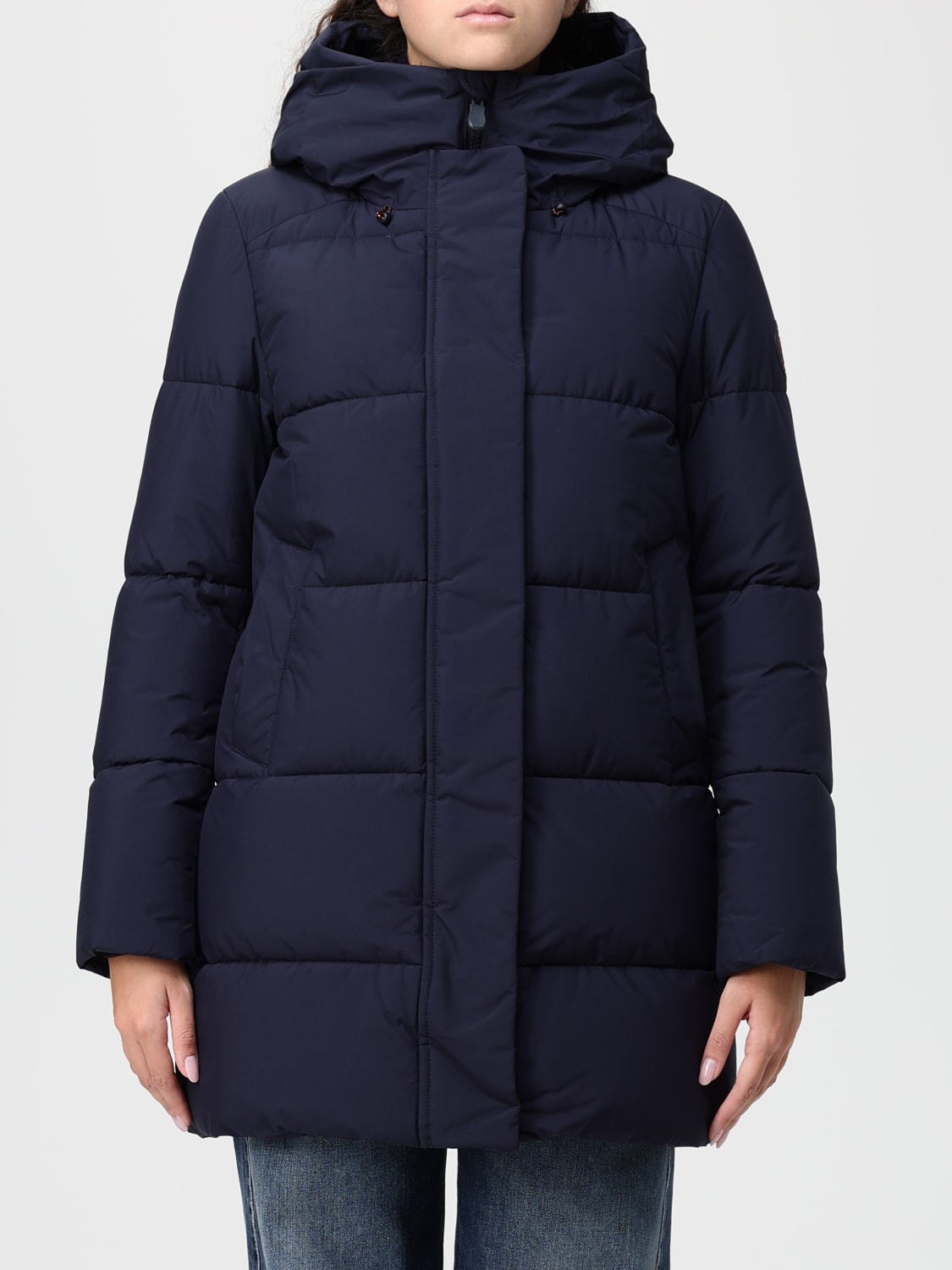 SAVE THE DUCK VESTE: Manteau femme Save The Duck, Bleu - Img 1