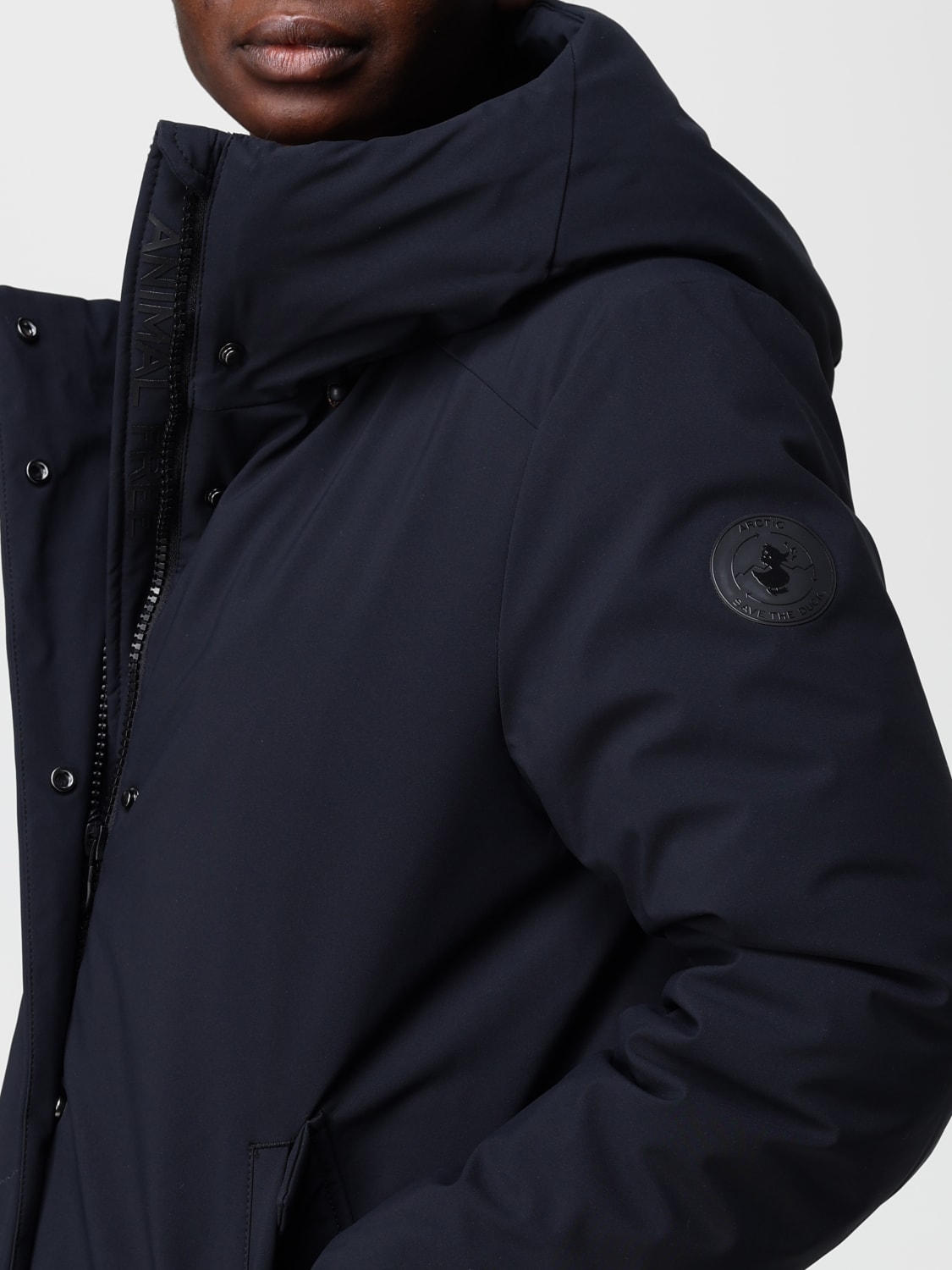 SAVE THE DUCK MANTEL: Mantel damen Save The Duck, Schwarz - Img 4