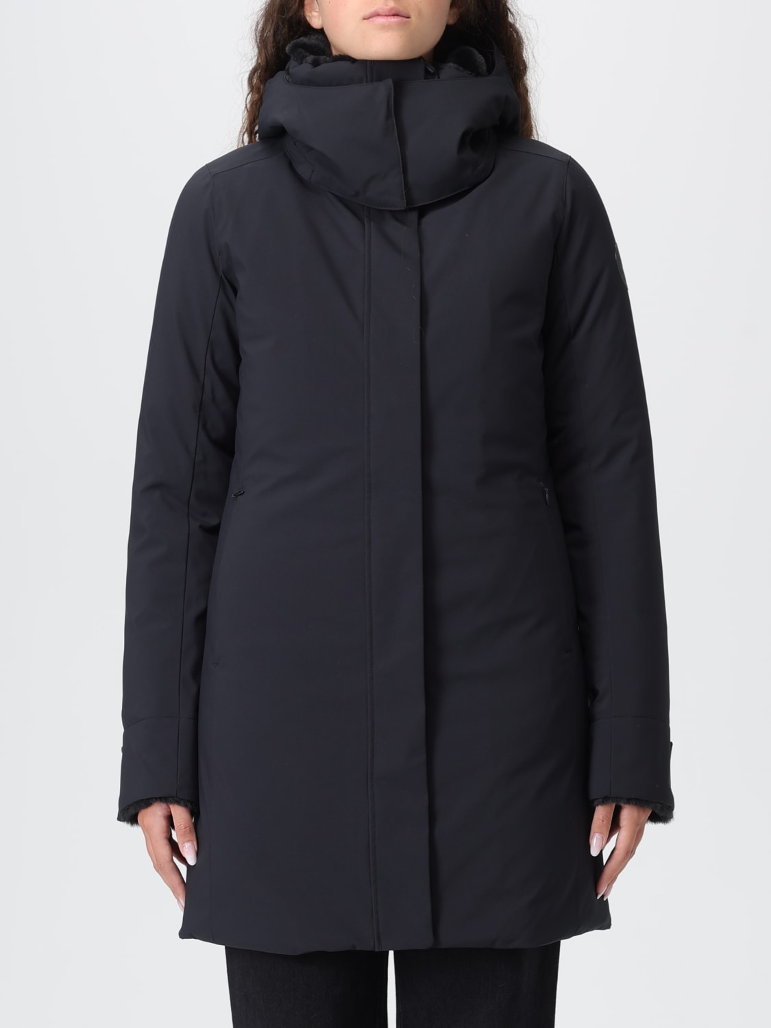 SAVE THE DUCK MANTEL: Mantel damen Save The Duck, Schwarz - Img 1