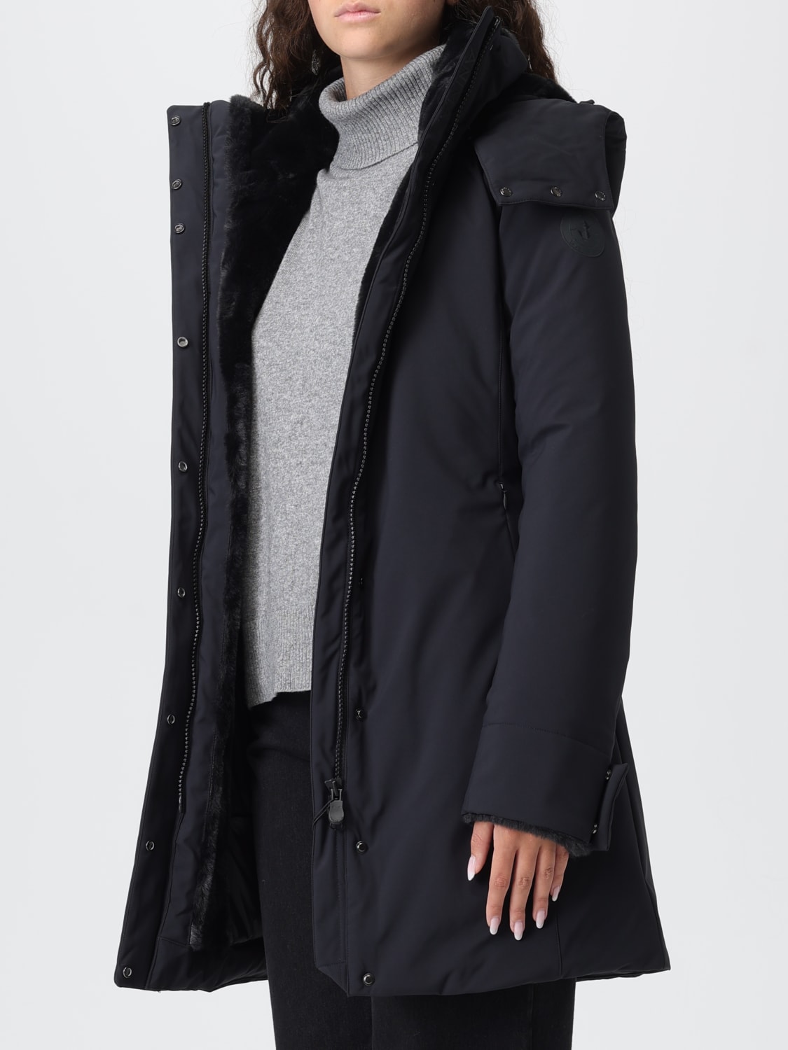 SAVE THE DUCK MANTEL: Mantel damen Save The Duck, Schwarz - Img 3