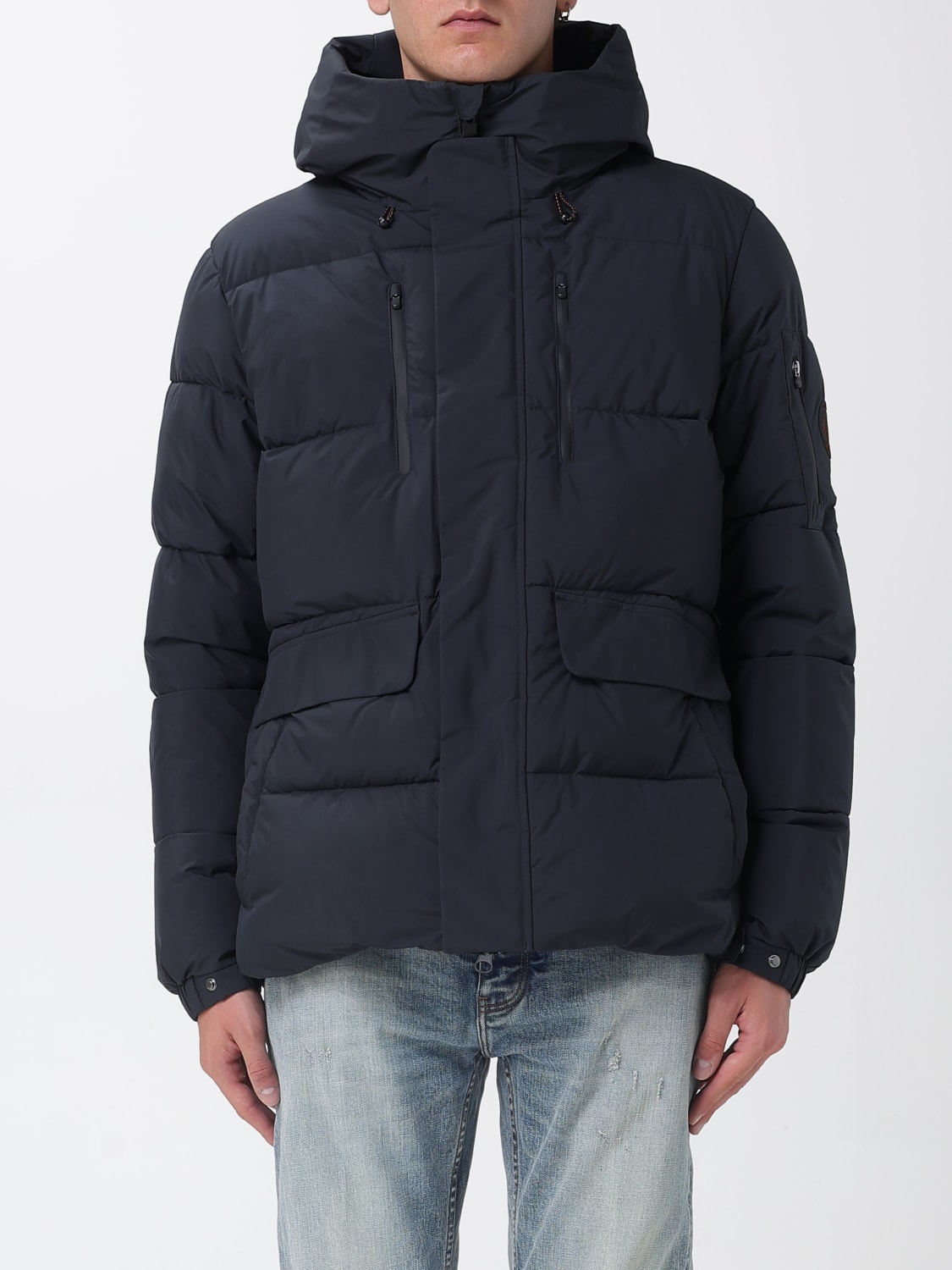 SAVE THE DUCK COAT: Save The Duck men's jacket, Black - Img 1