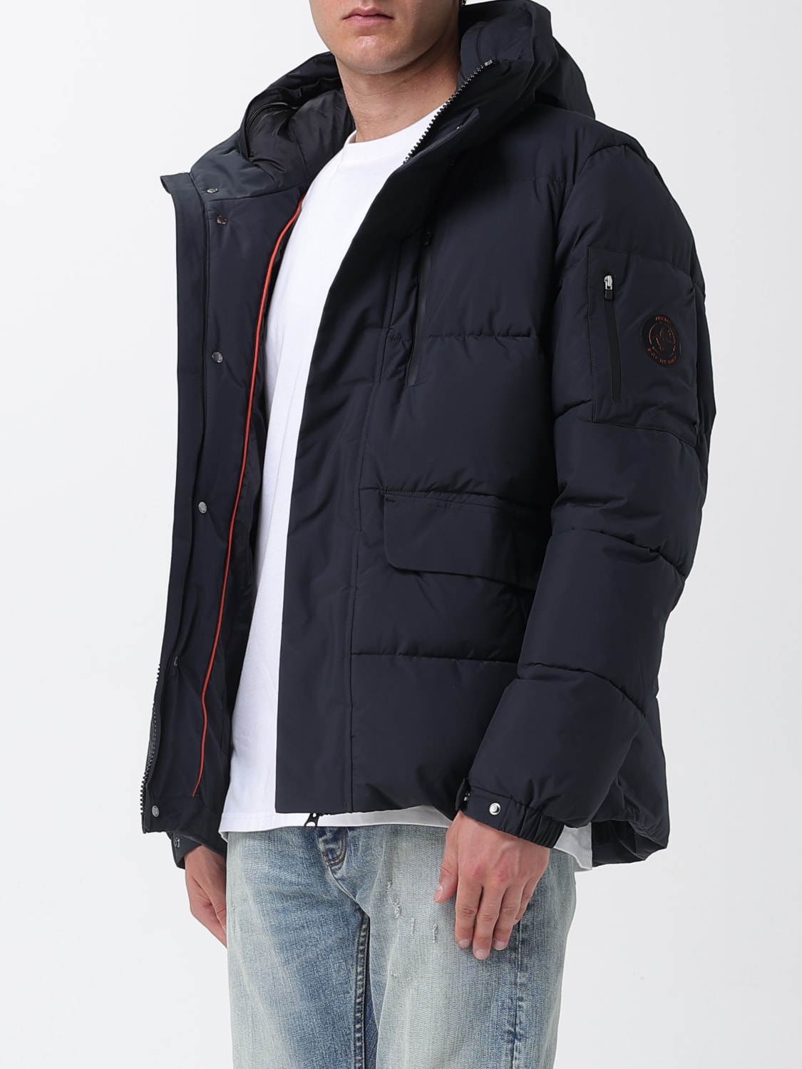 SAVE THE DUCK COAT: Save The Duck men's jacket, Black - Img 3