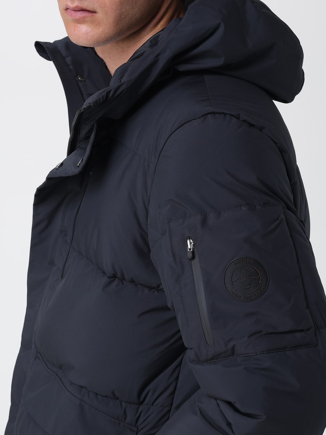 SAVE THE DUCK COAT: Save The Duck men's jacket, Black - Img 4