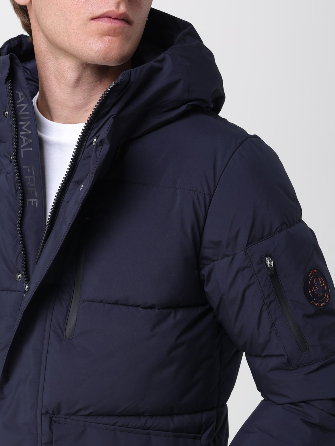 SAVE THE DUCK コート: ブレザー メンズ Save The Duck, ブルー - Img 4