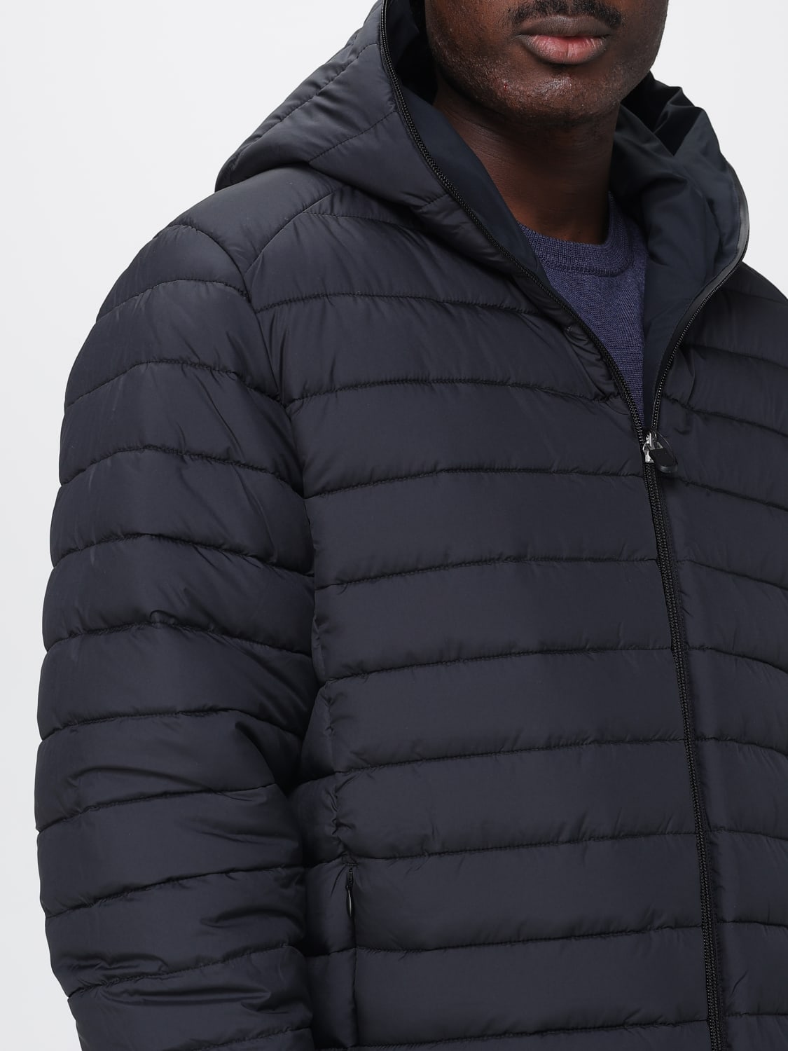 SAVE THE DUCK JACKE: Blazer herren Save The Duck, Schwarz - Img 4