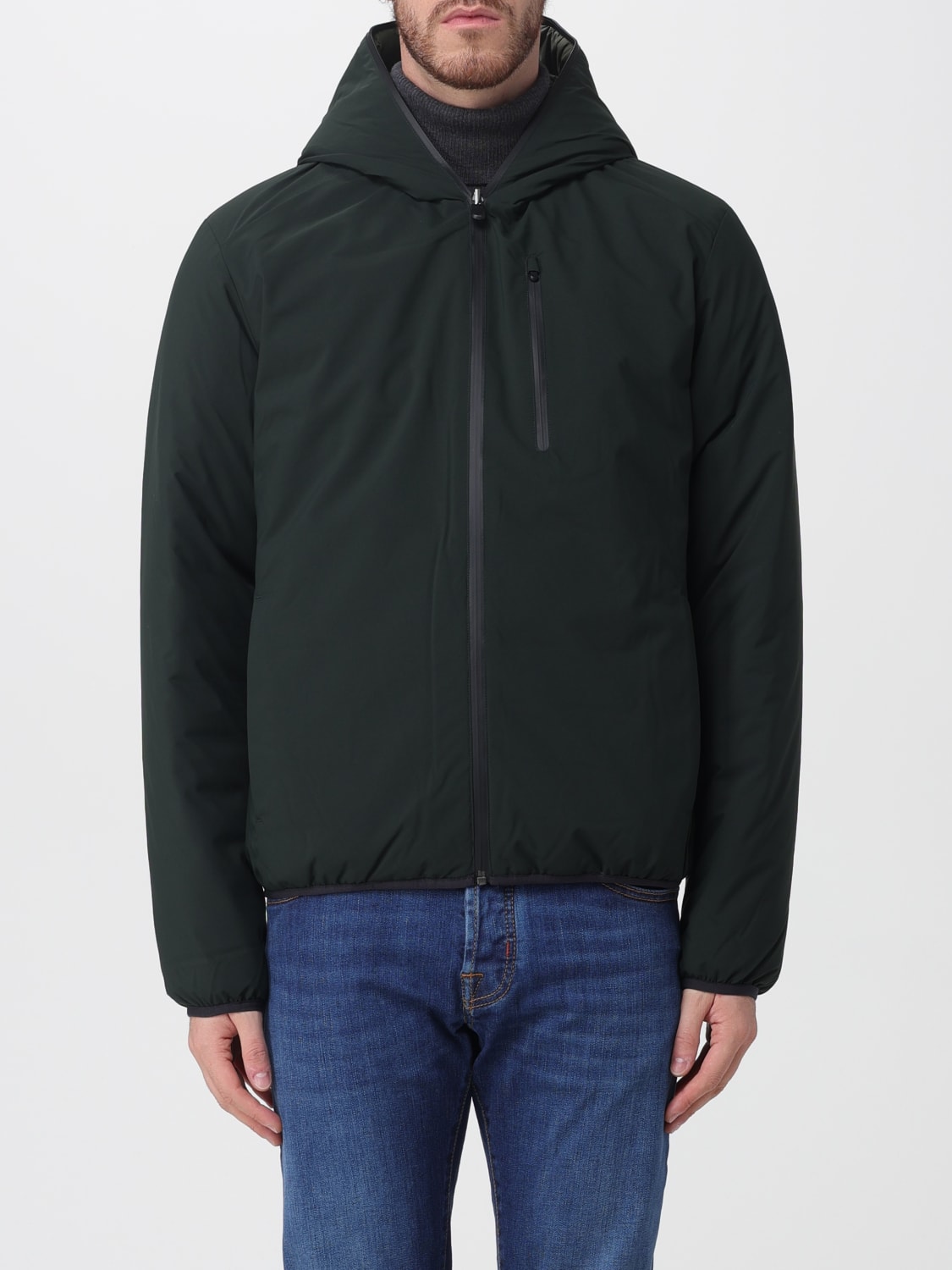 SAVE THE DUCK JACKET: Save The Duck men's jacket, Emerald - Img 1