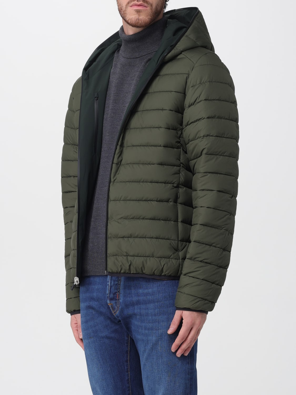 SAVE THE DUCK JACKET: Save The Duck men's jacket, Emerald - Img 3