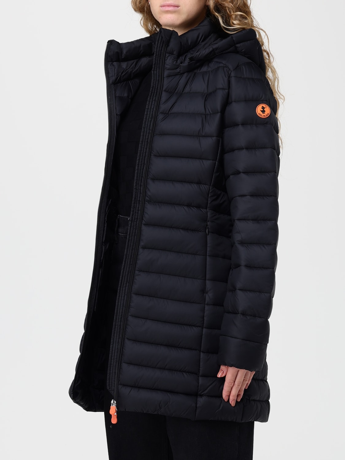 SAVE THE DUCK ジャケット: コート レディース Save The Duck, ブラック - Img 3