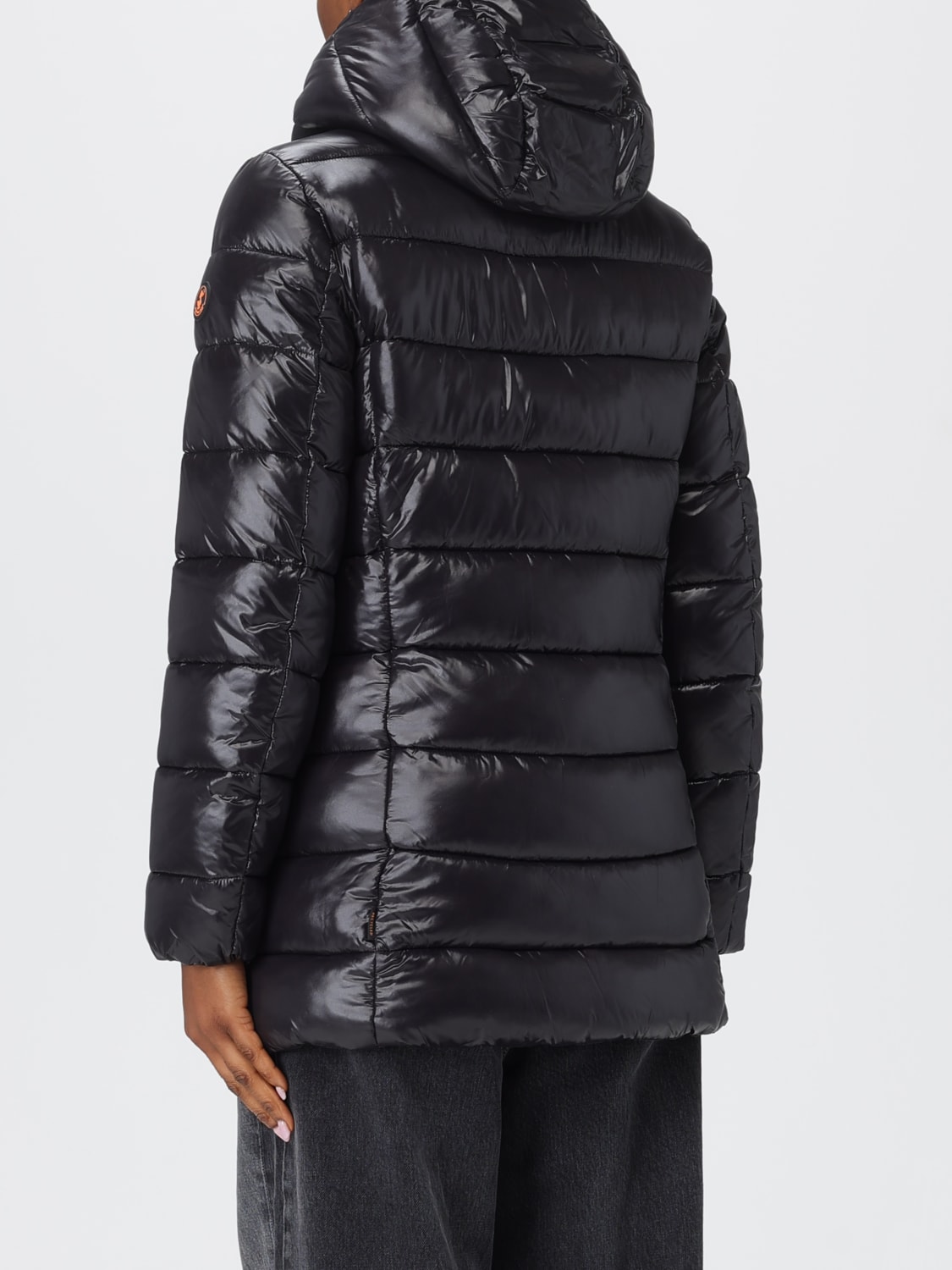 SAVE THE DUCK CHAQUETA: Abrigo mujer Save The Duck, Negro - Img 2