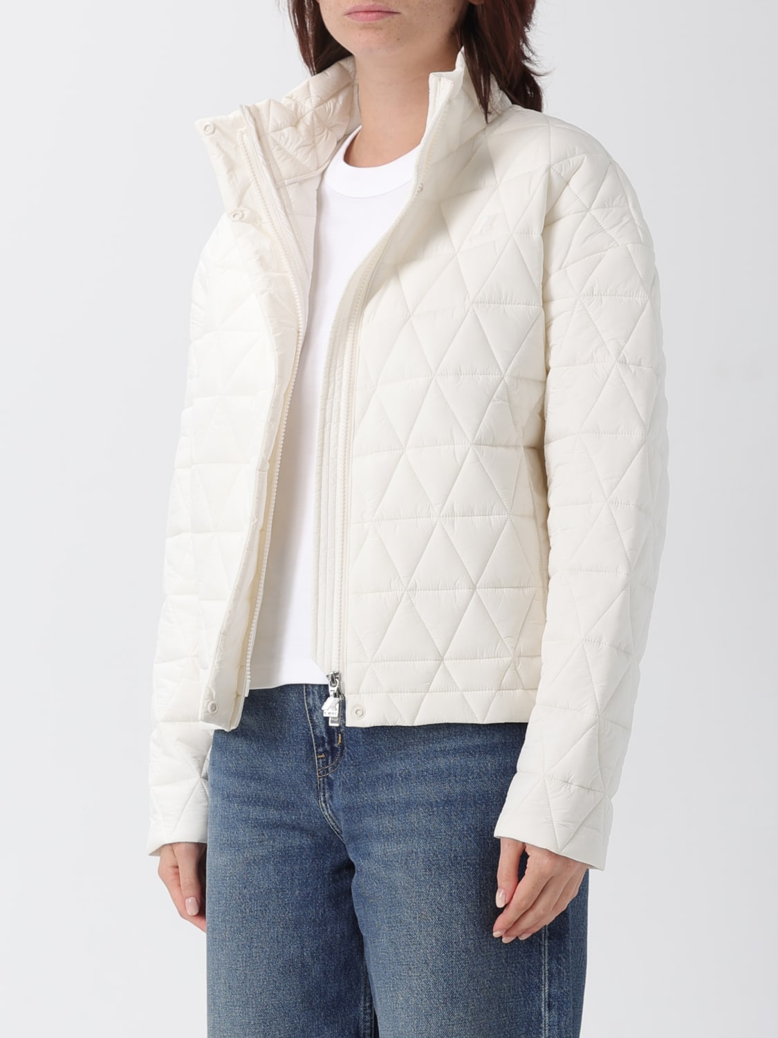 K-WAY КУРТКА: Пальто Женское K-way, Белый - Img 3