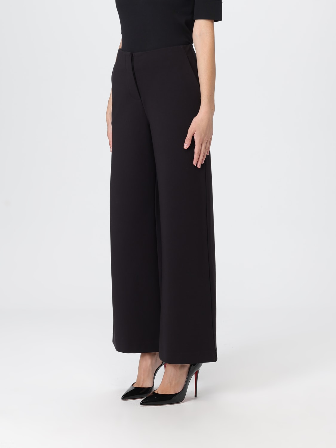MM MAX MARA HOSE: Hose damen Mm Max Mara, Schwarz - Img 3