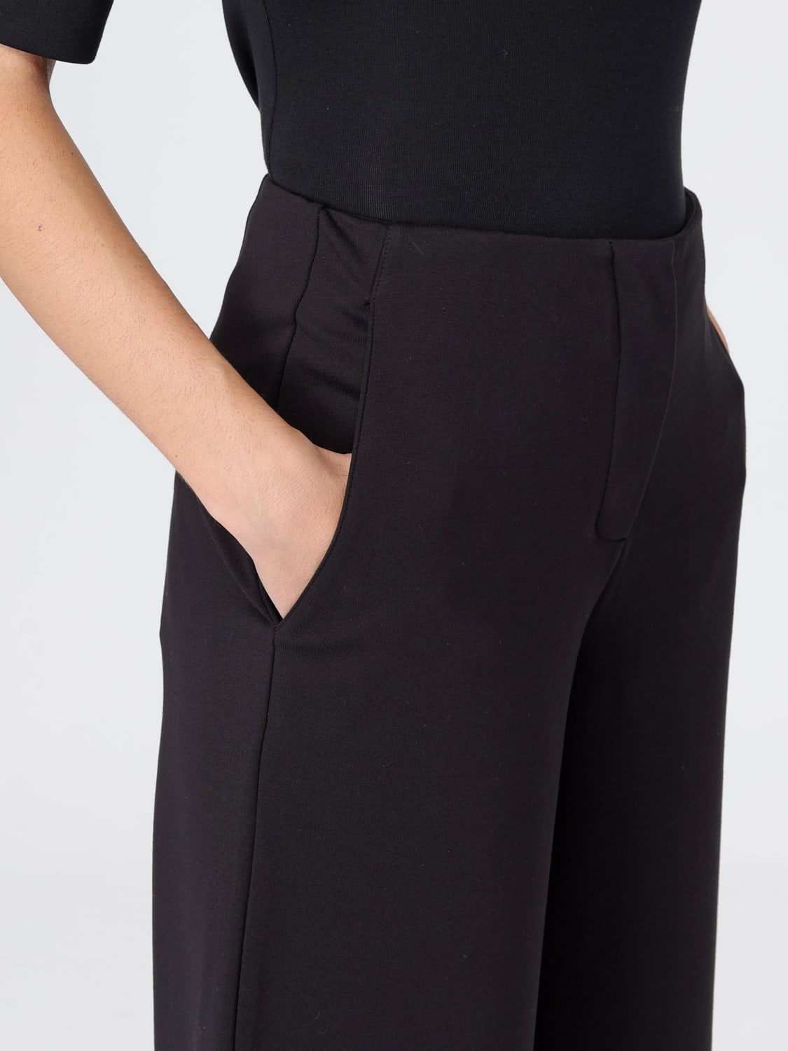 MM MAX MARA HOSE: Hose damen Mm Max Mara, Schwarz - Img 4