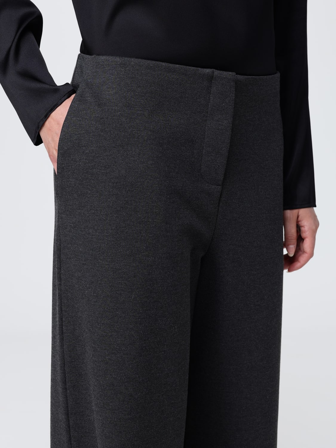 MM MAX MARA PANTALONES: Pantalón mujer Mm Max Mara, Gris - Img 5