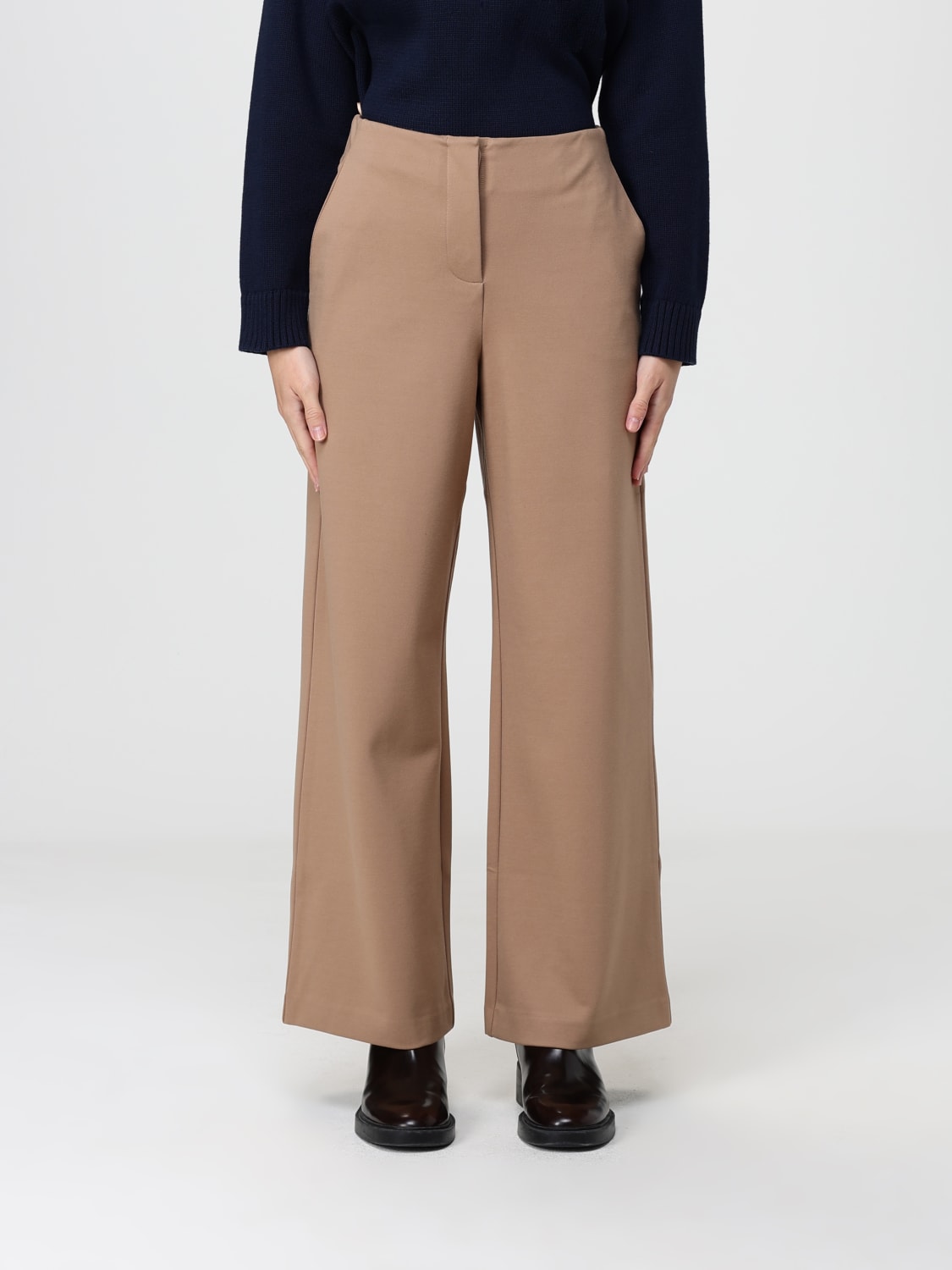 MM MAX MARA PANTS: Pants woman Mm Max Mara, Camel - Img 1