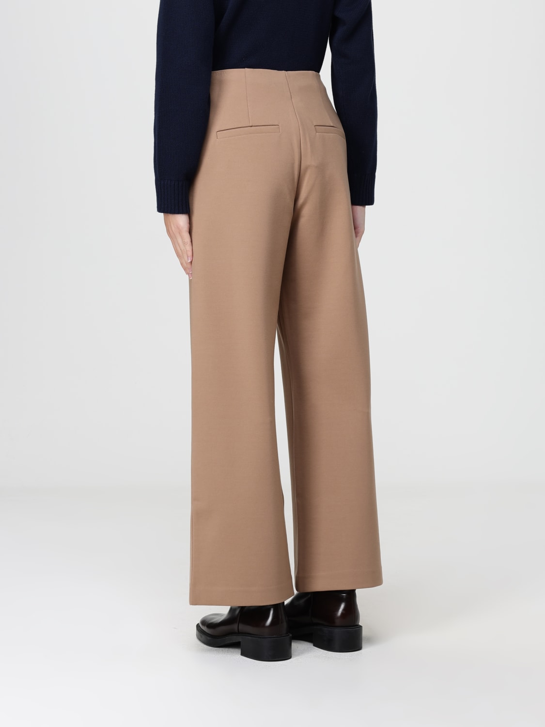 MM MAX MARA PANTS: Pants woman Mm Max Mara, Camel - Img 2