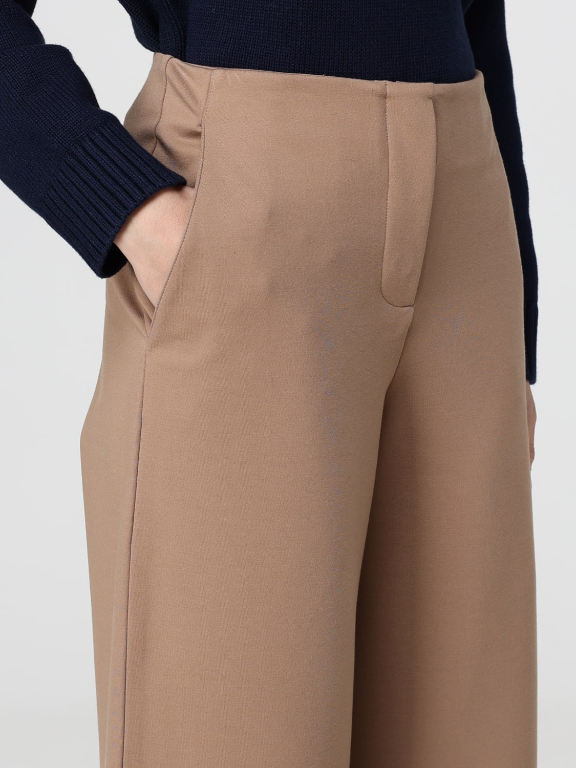 MM MAX MARA PANTS: Pants woman Mm Max Mara, Camel - Img 4