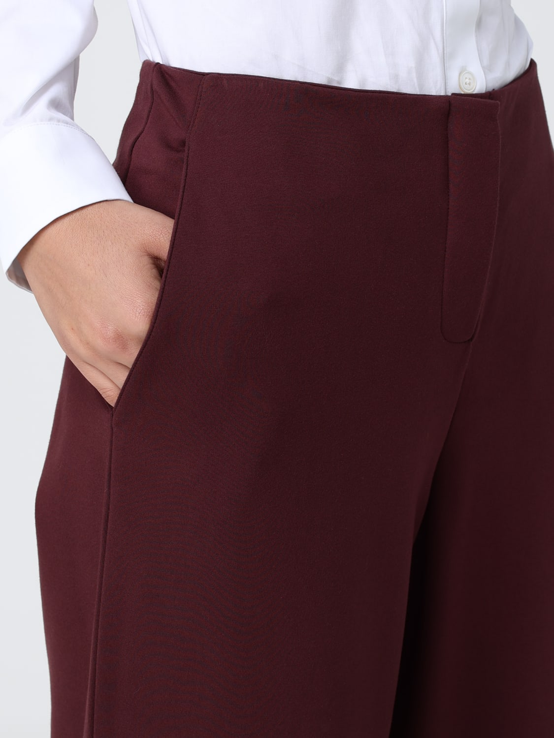 MM MAX MARA PANTALONES: Pantalón mujer Mm Max Mara, Granate - Img 5