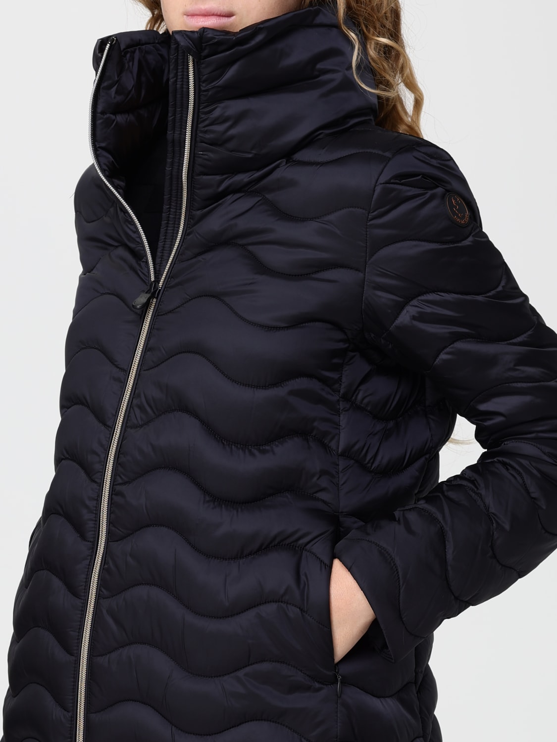 SAVE THE DUCK VESTE: Manteau femme Save The Duck, Noir - Img 4