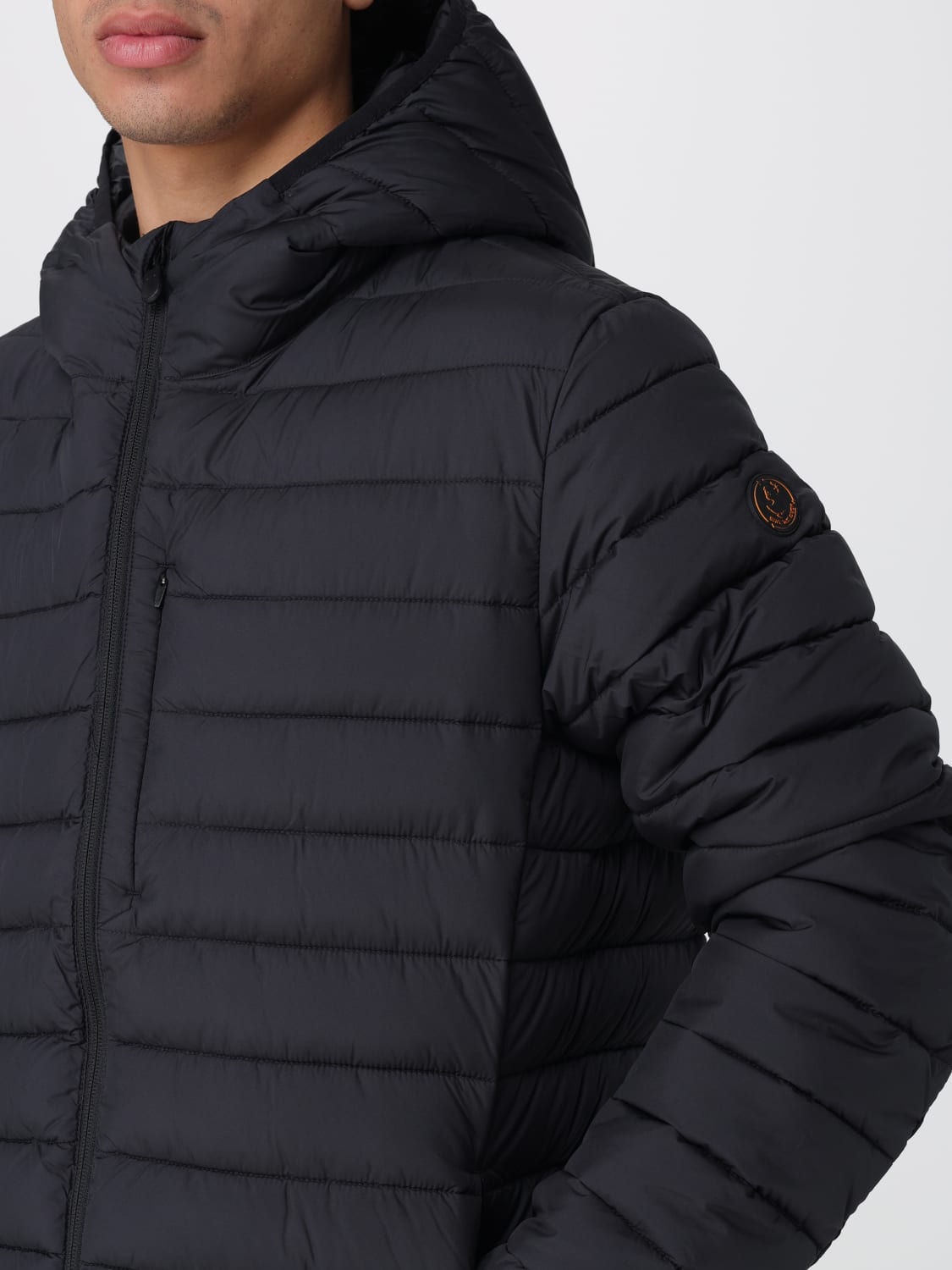 SAVE THE DUCK CHAQUETA: Americana hombre Save The Duck, Negro - Img 4