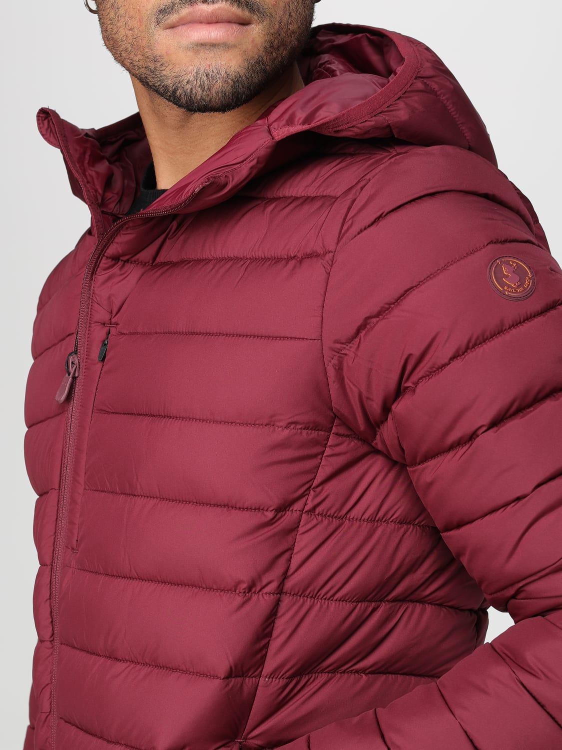 SAVE THE DUCK JACKET: Blazer men Save The Duck, Burgundy - Img 4