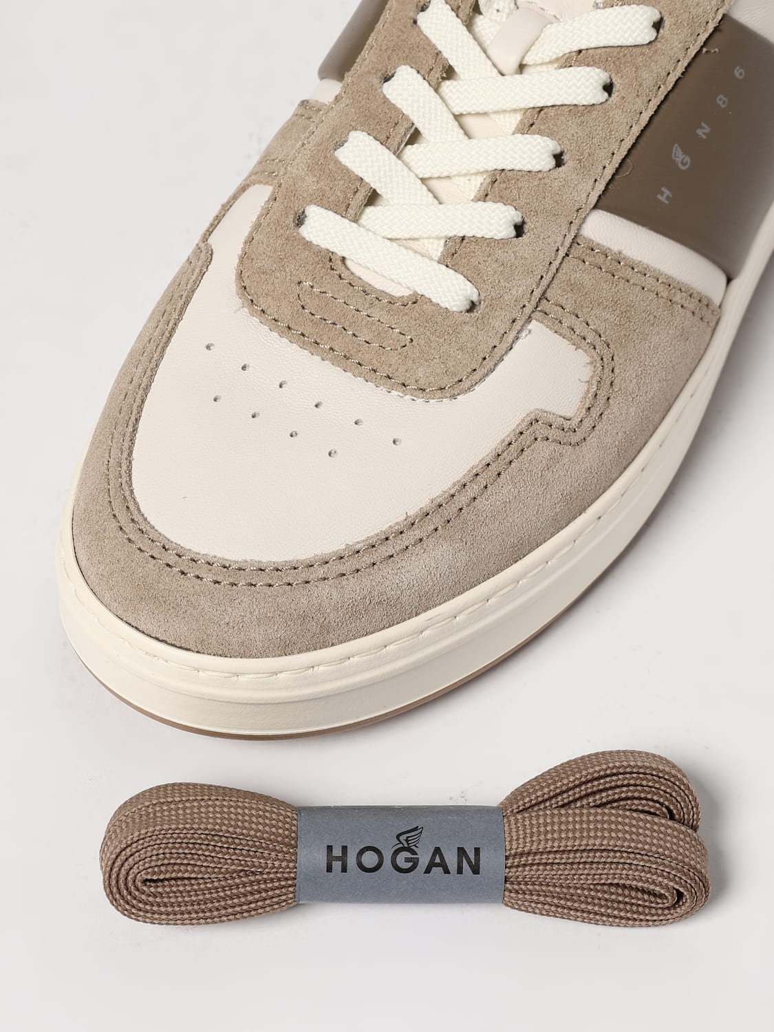 HOGAN SNEAKERS: Sneakers men Hogan, Brown - Img 4