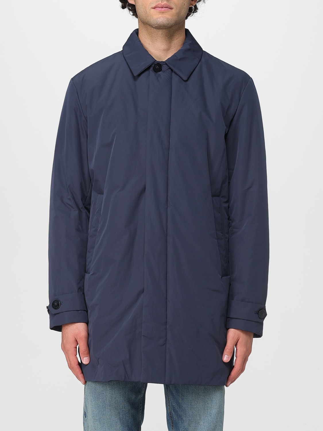 WOOLRICH JACKET: Coat men Woolrich, Blue - Img 1