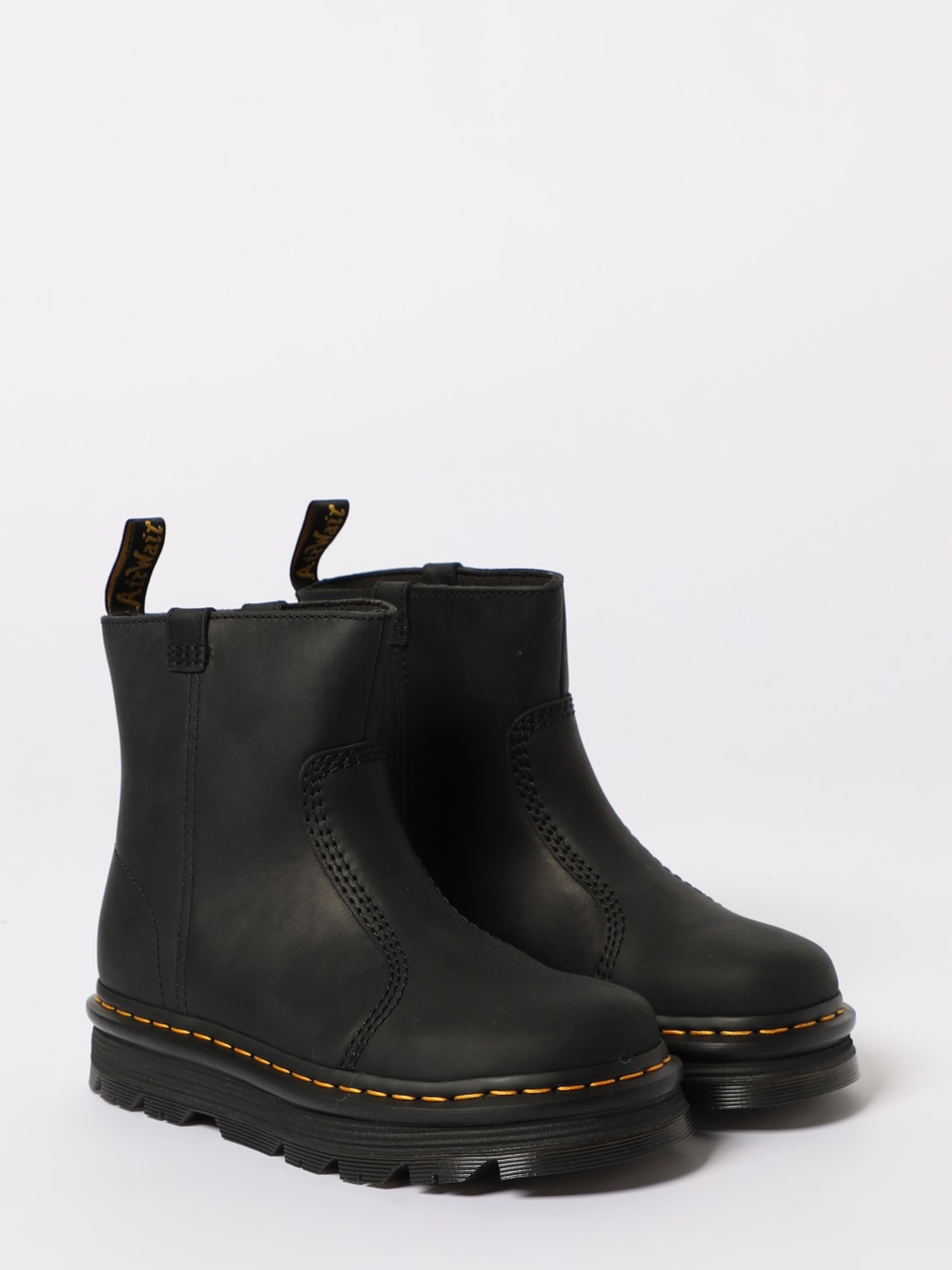 DR. MARTENS BOOTS: Shoes woman Dr. Martens, Black - Img 2