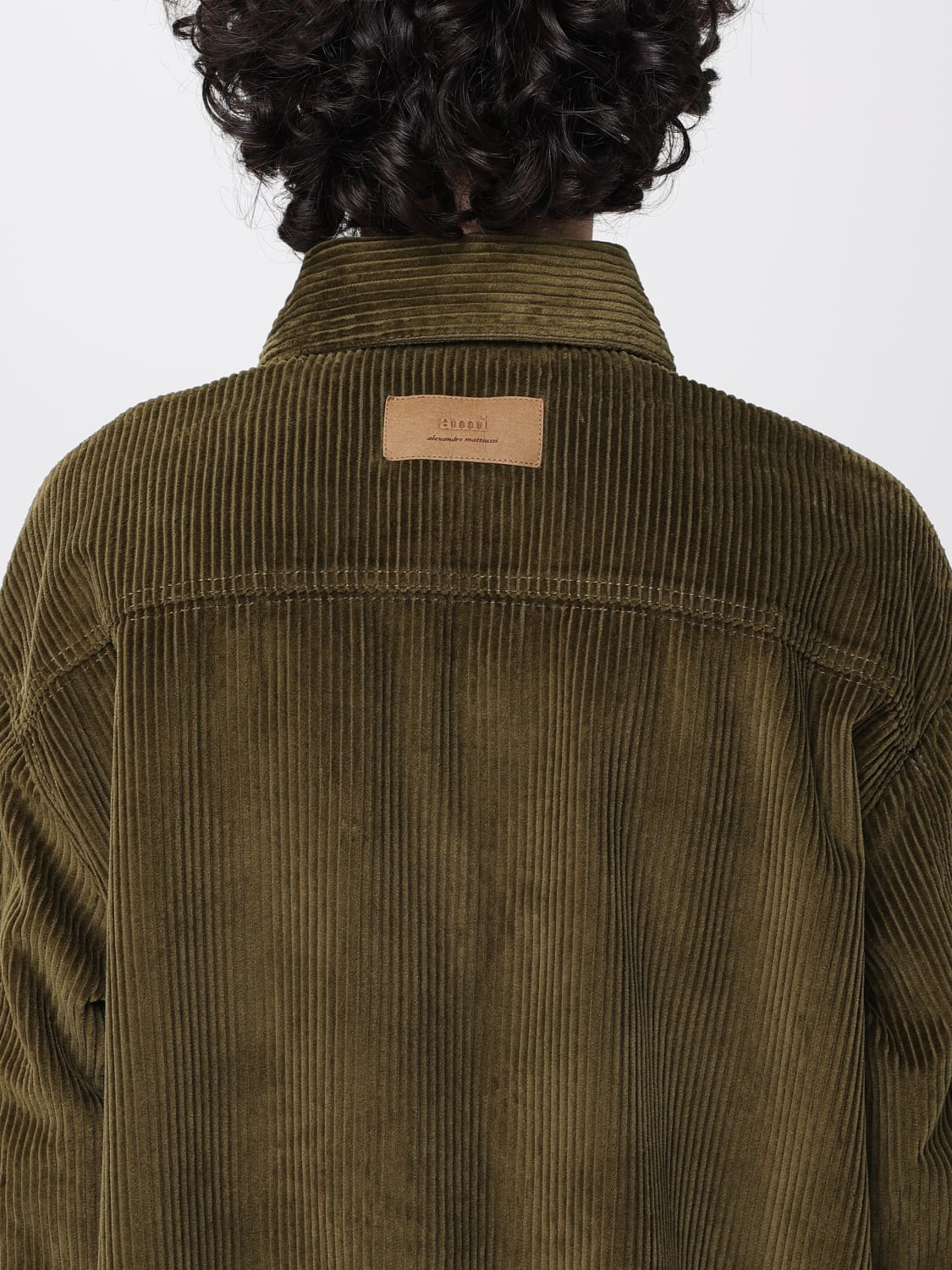 AMI PARIS CAMISA: Camisa hombre Ami Paris, Marrón - Img 4