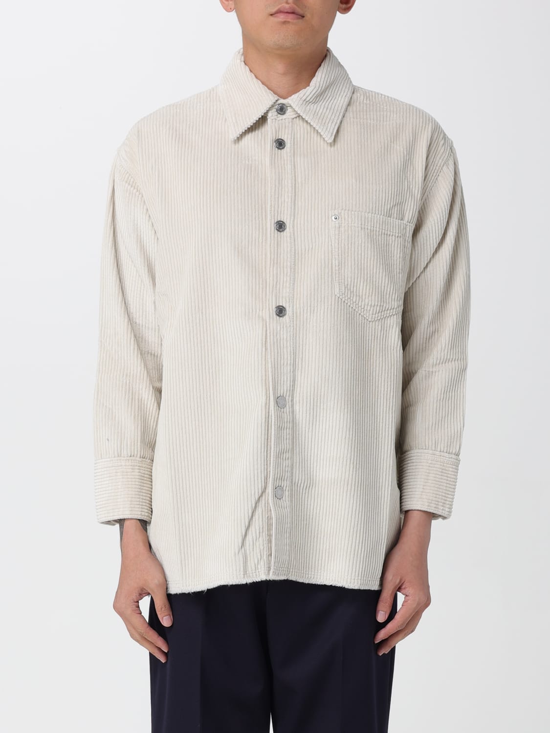 AMI PARIS SHIRT: Shirt men Ami Paris, Ivory - Img 1