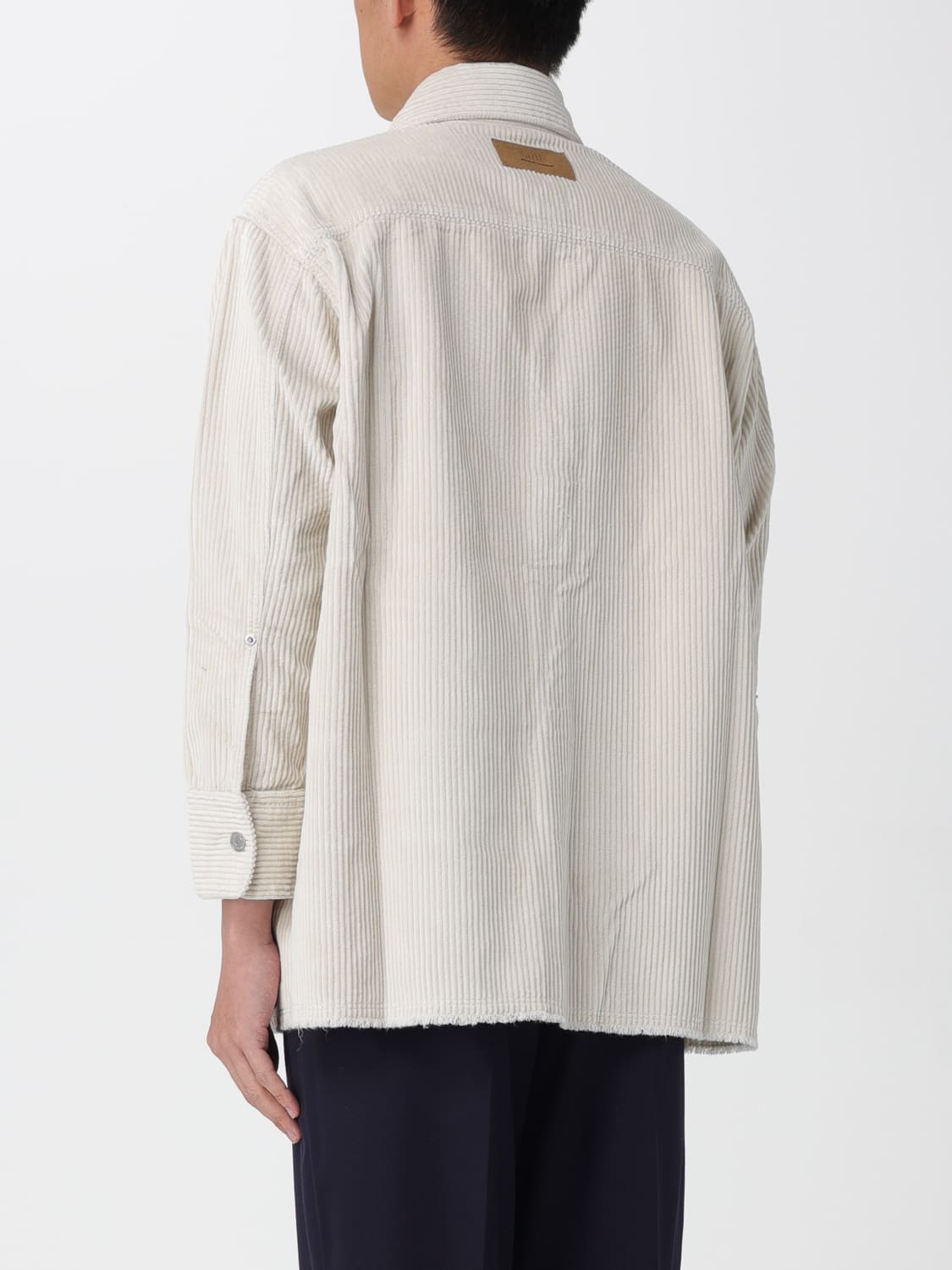 AMI PARIS SHIRT: Shirt men Ami Paris, Ivory - Img 2