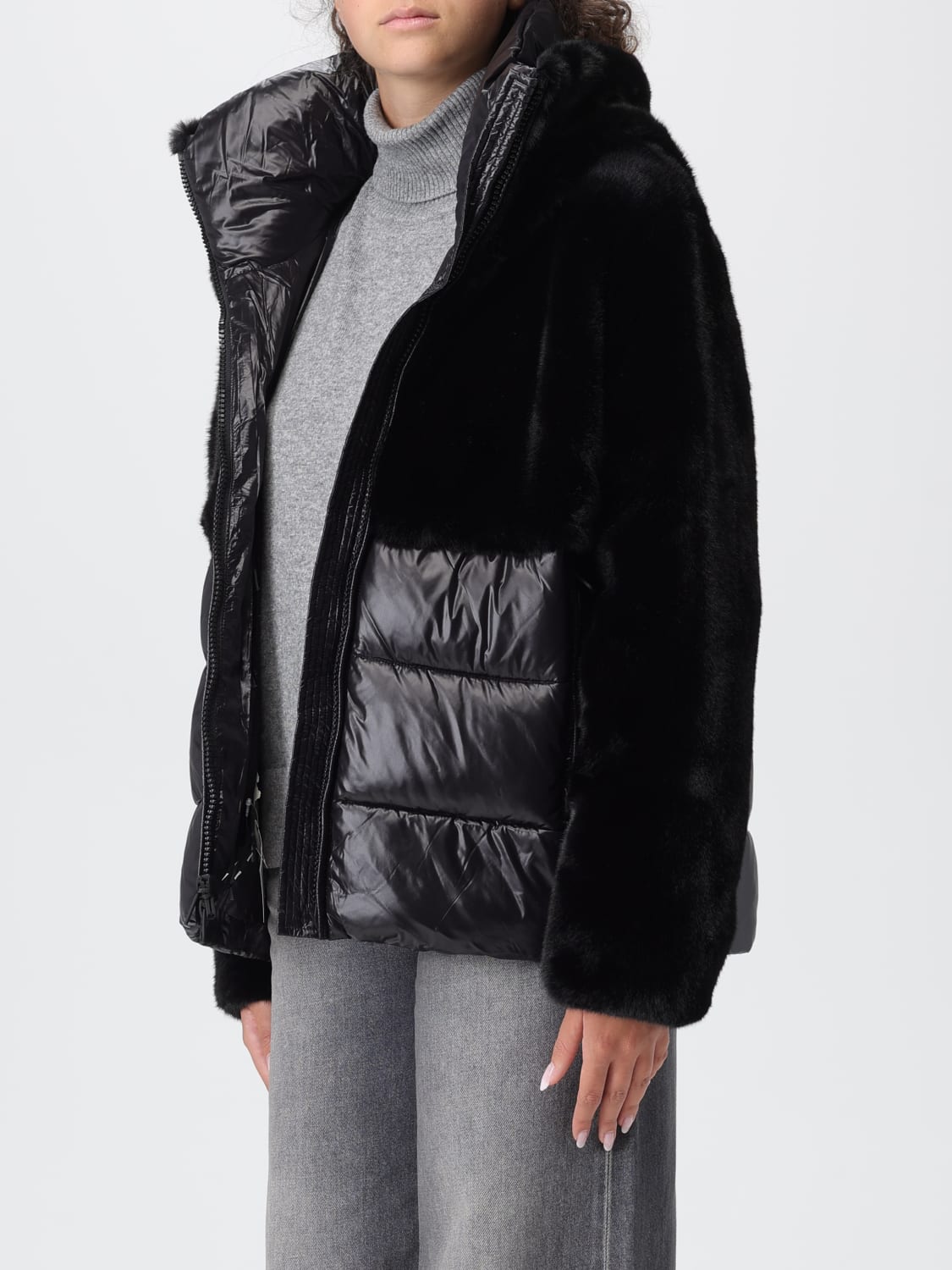 BLAUER JACKET: Jacket woman Blauer, Black - Img 3