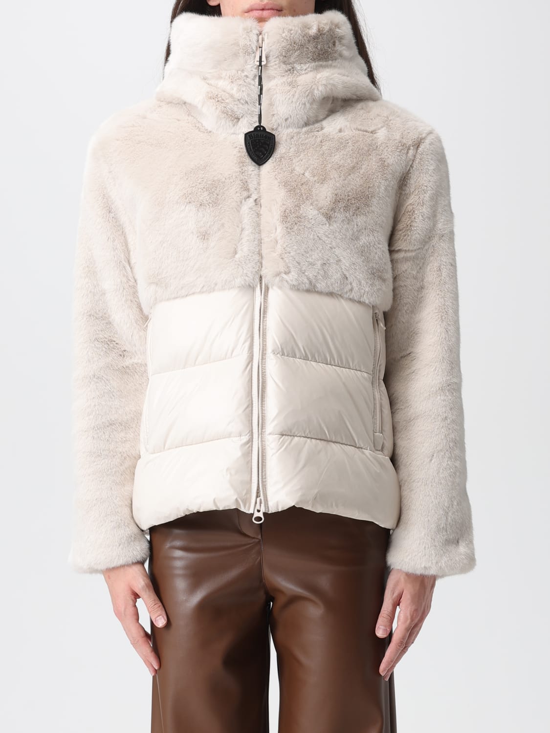 BLAUER JACKET: Jacket woman Blauer, Grey - Img 1