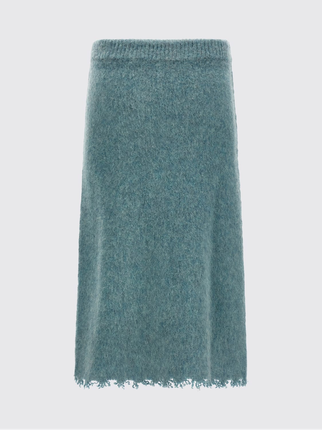 JIL SANDER GONNA: Gonna midi in lana Jil Sander, Blue - Img 2