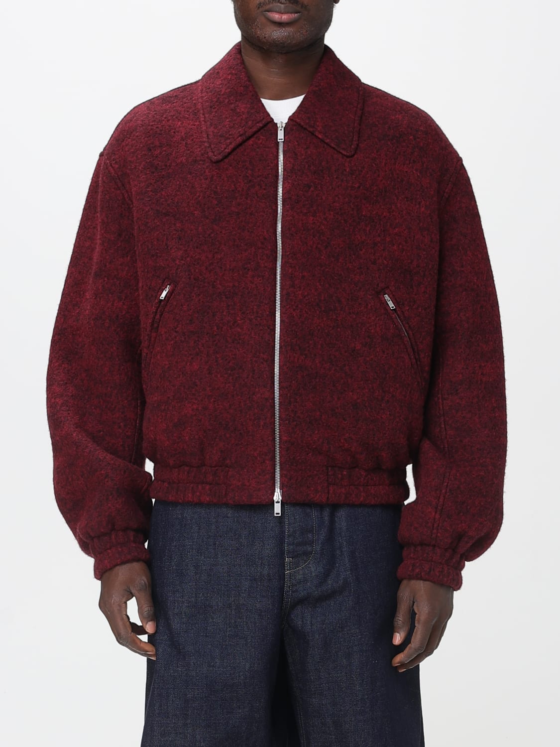 JIL SANDER JACKET: Jacket men Jil Sander, Burgundy - Img 1