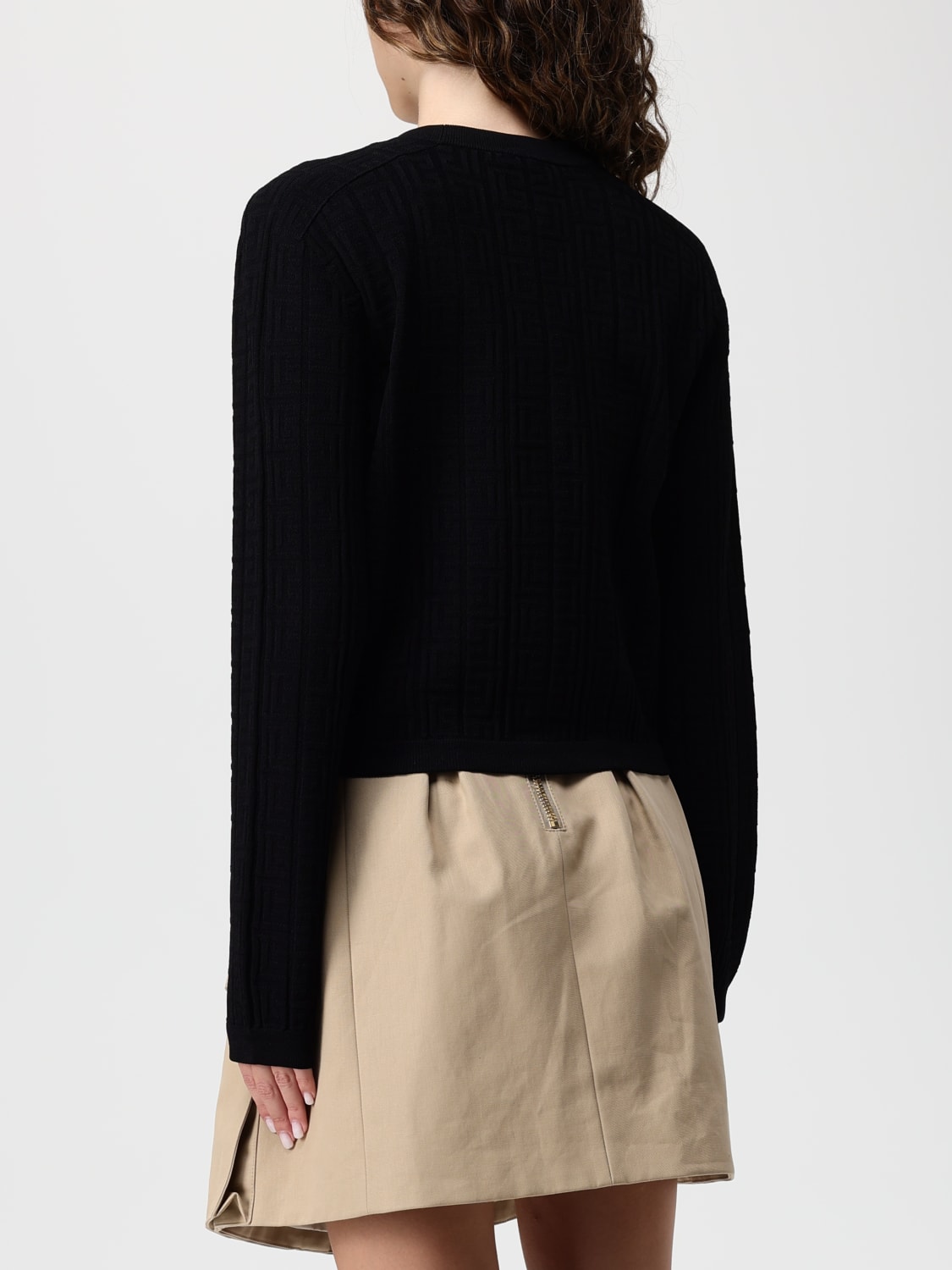 BALMAIN JERSEY: Jersey mujer Balmain, Negro - Img 3